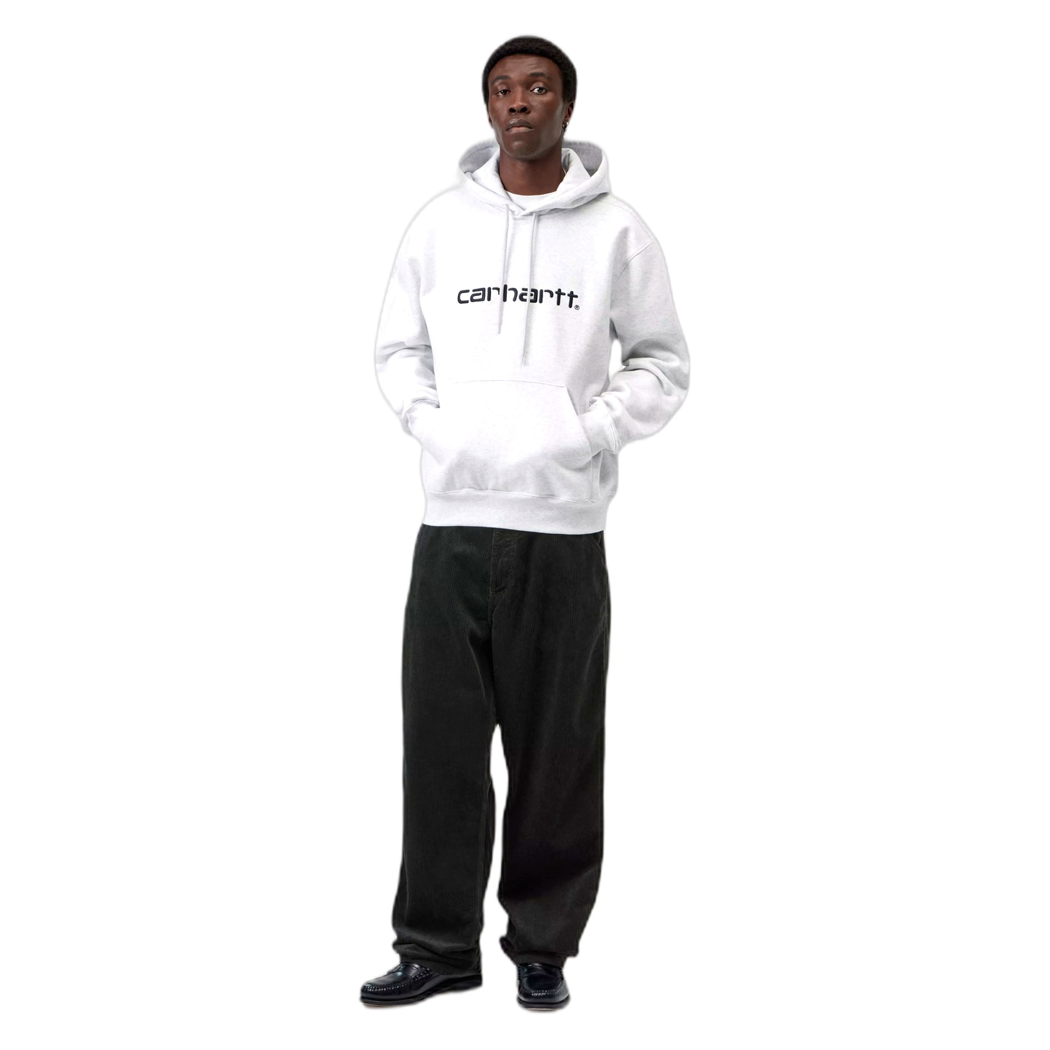 fenol Carhartt Wip sudor de carhartt encapuchado - calentador de ceniza / grafito