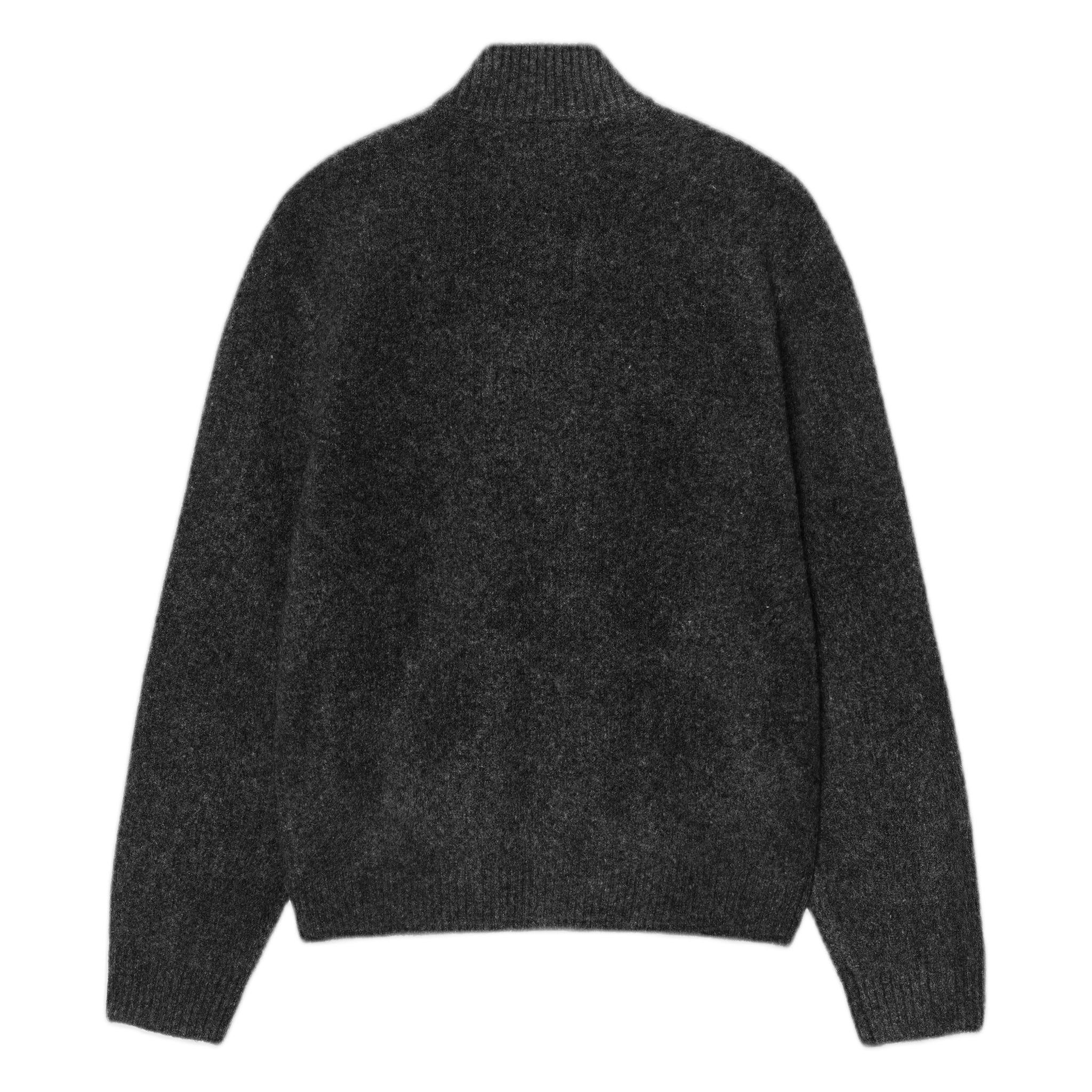maglione carhartt wip curtis sweater jacket - tangled black