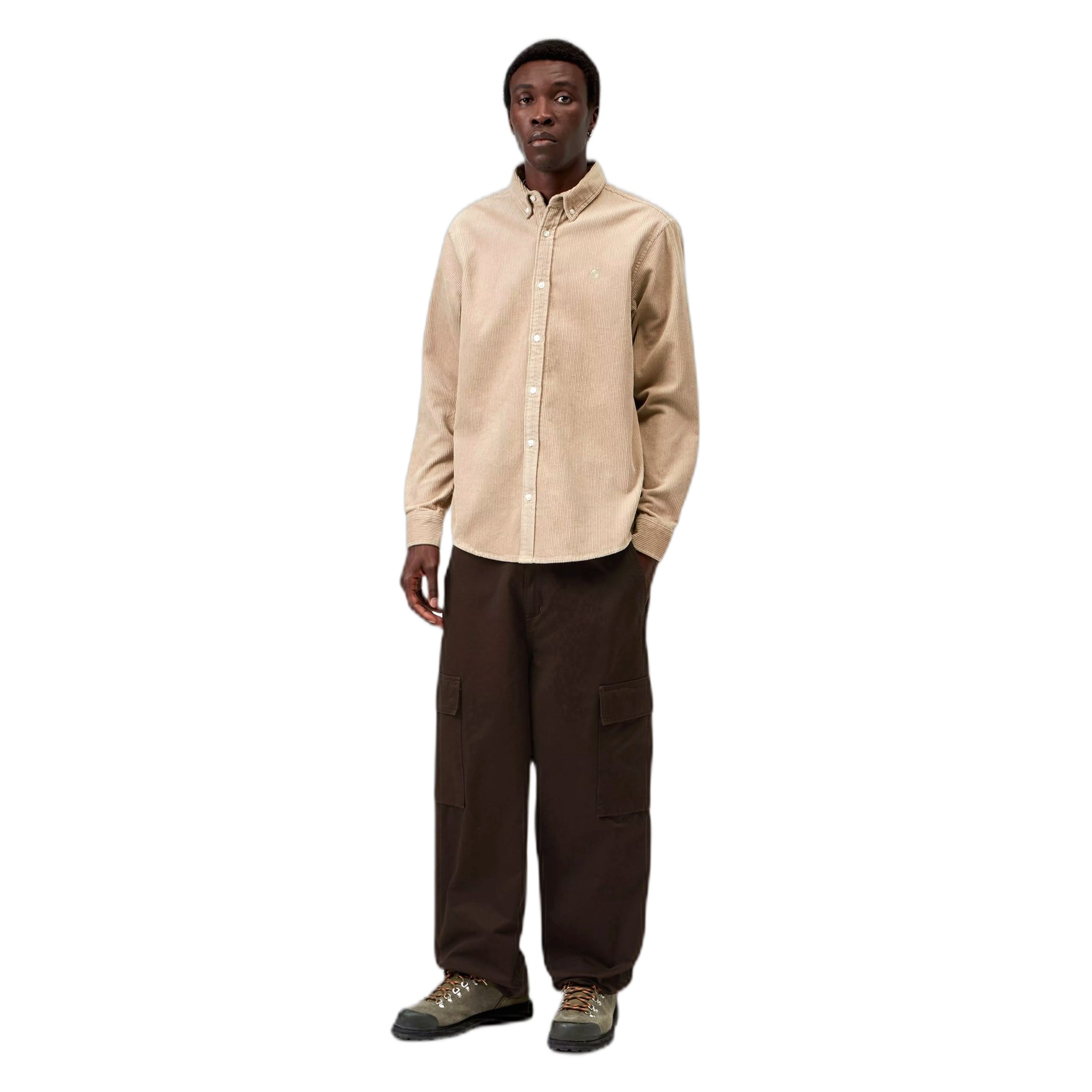 Shirt shirt Carhartt Wip l/s madison cord shirt - wall
