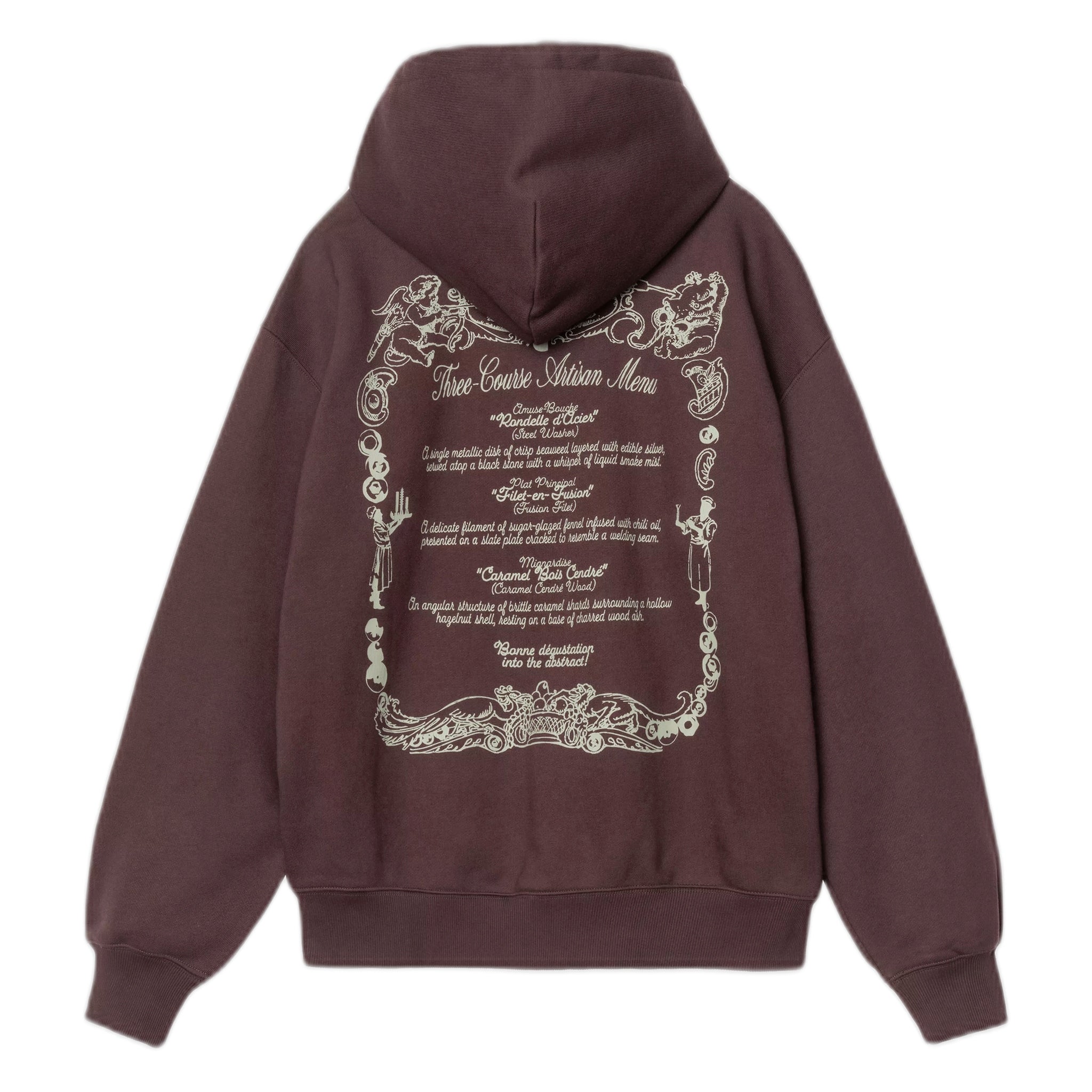 fenol Carhartt Wip chaqueta con capucha chez - palisander gris /