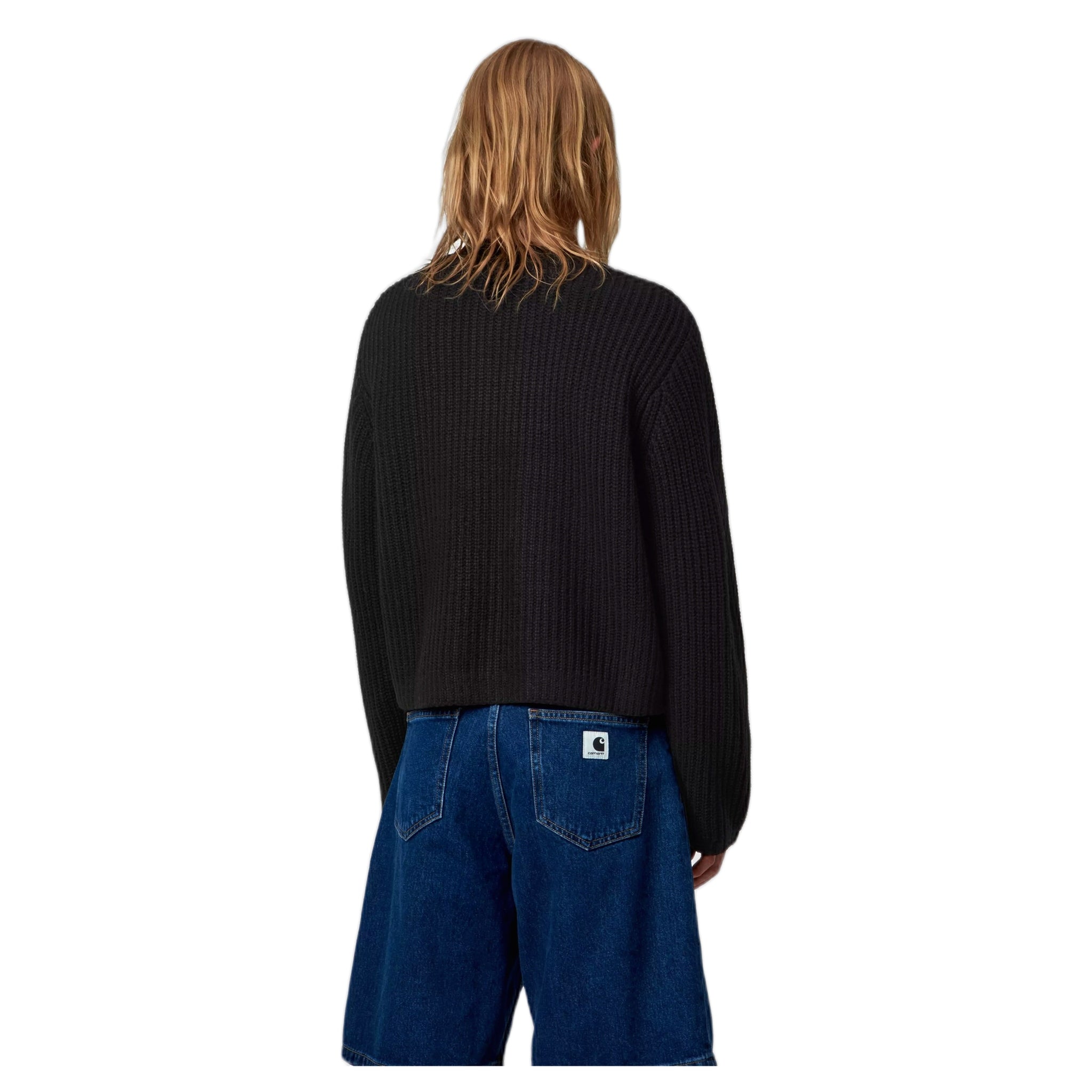 sweater Carhartt Wip w' aim sweater - black