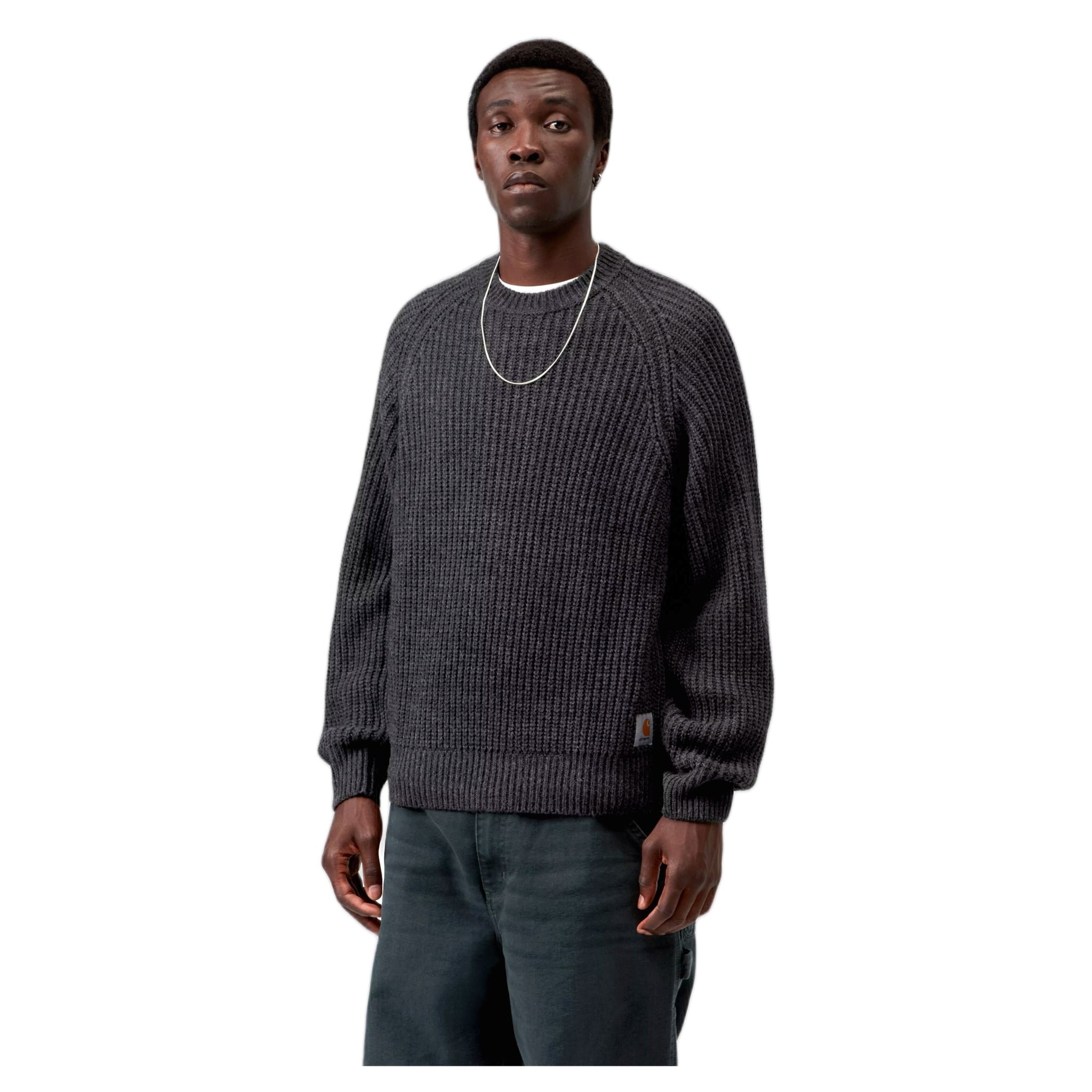 jersey Carhartt Wip suéter de tierra - hollín
