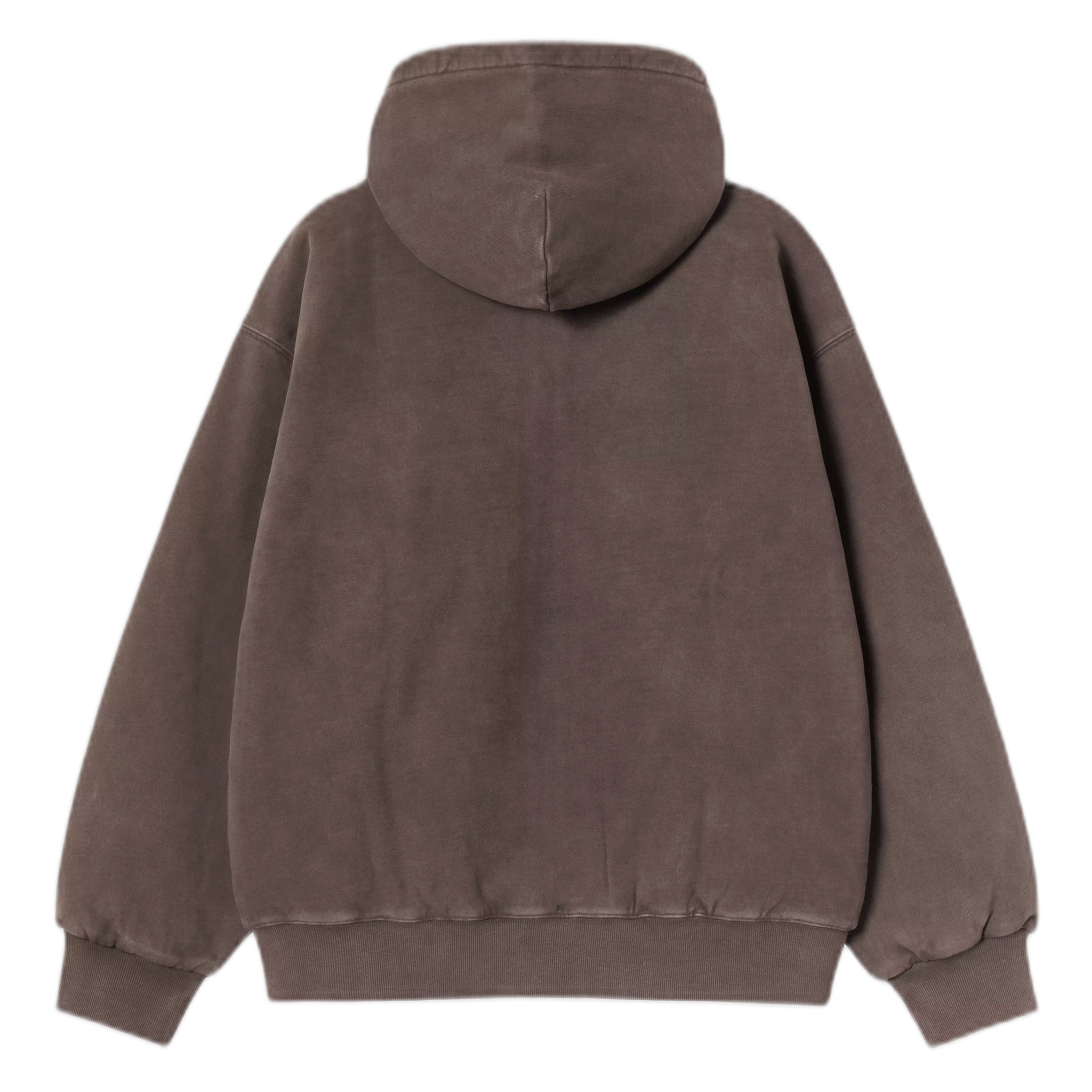 phenol Carhartt Wip hooded view jacket - tobacco garment dyed