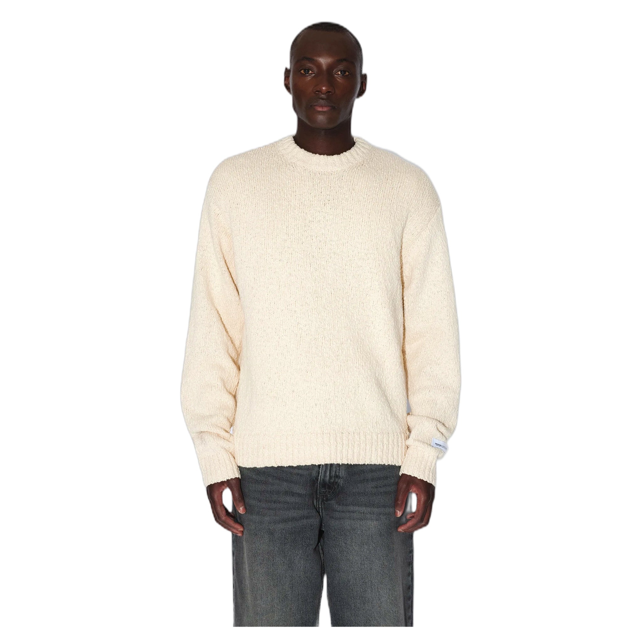 maglione dr.denim mic sweater - ecru