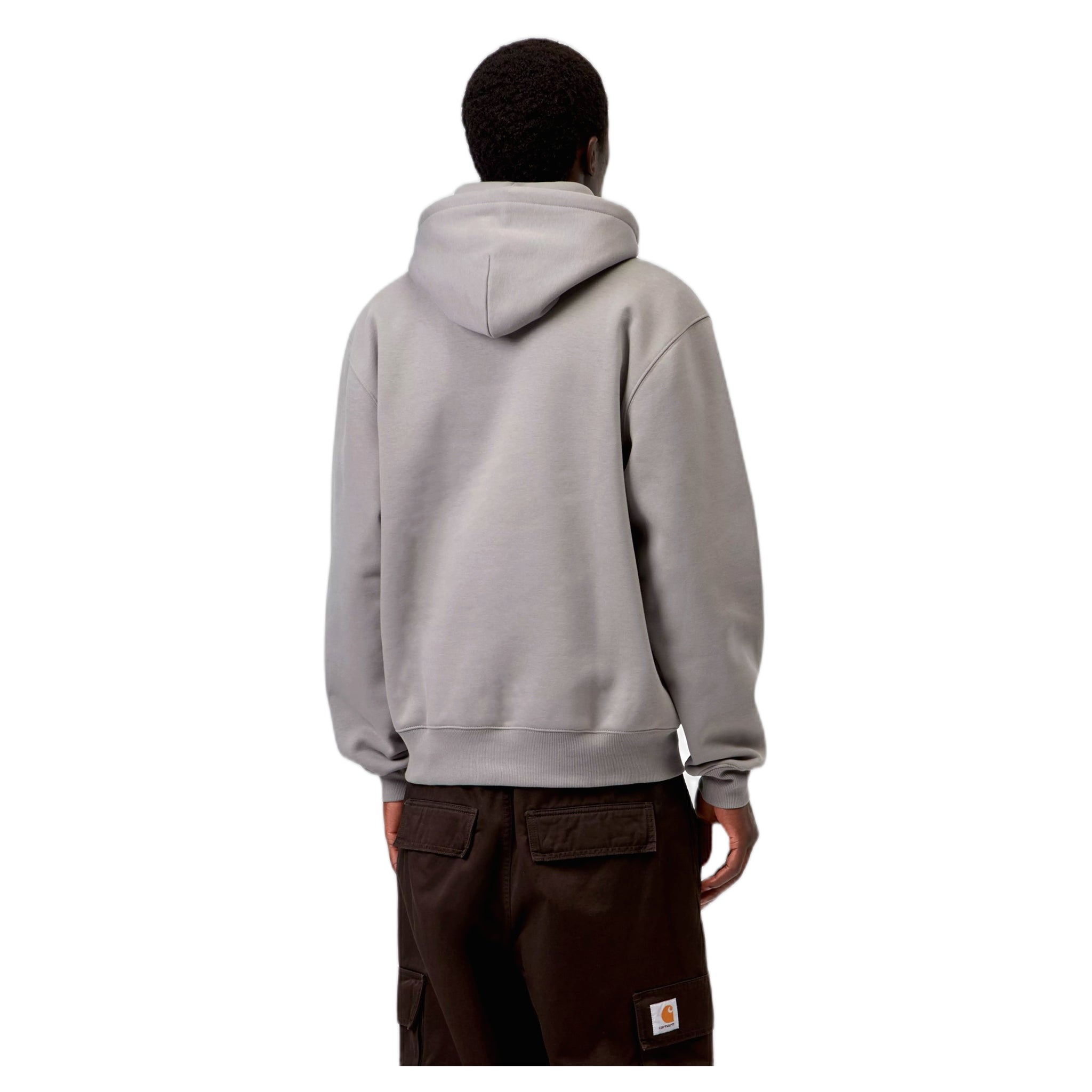 sudadera carharrtt wip sudadera de carhartt capucha - gris sombra / oscuro marina