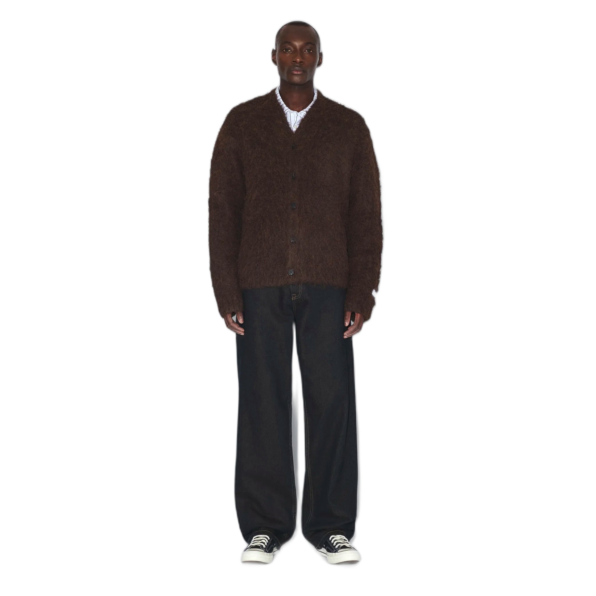 cardigan dig f cardigan - brown