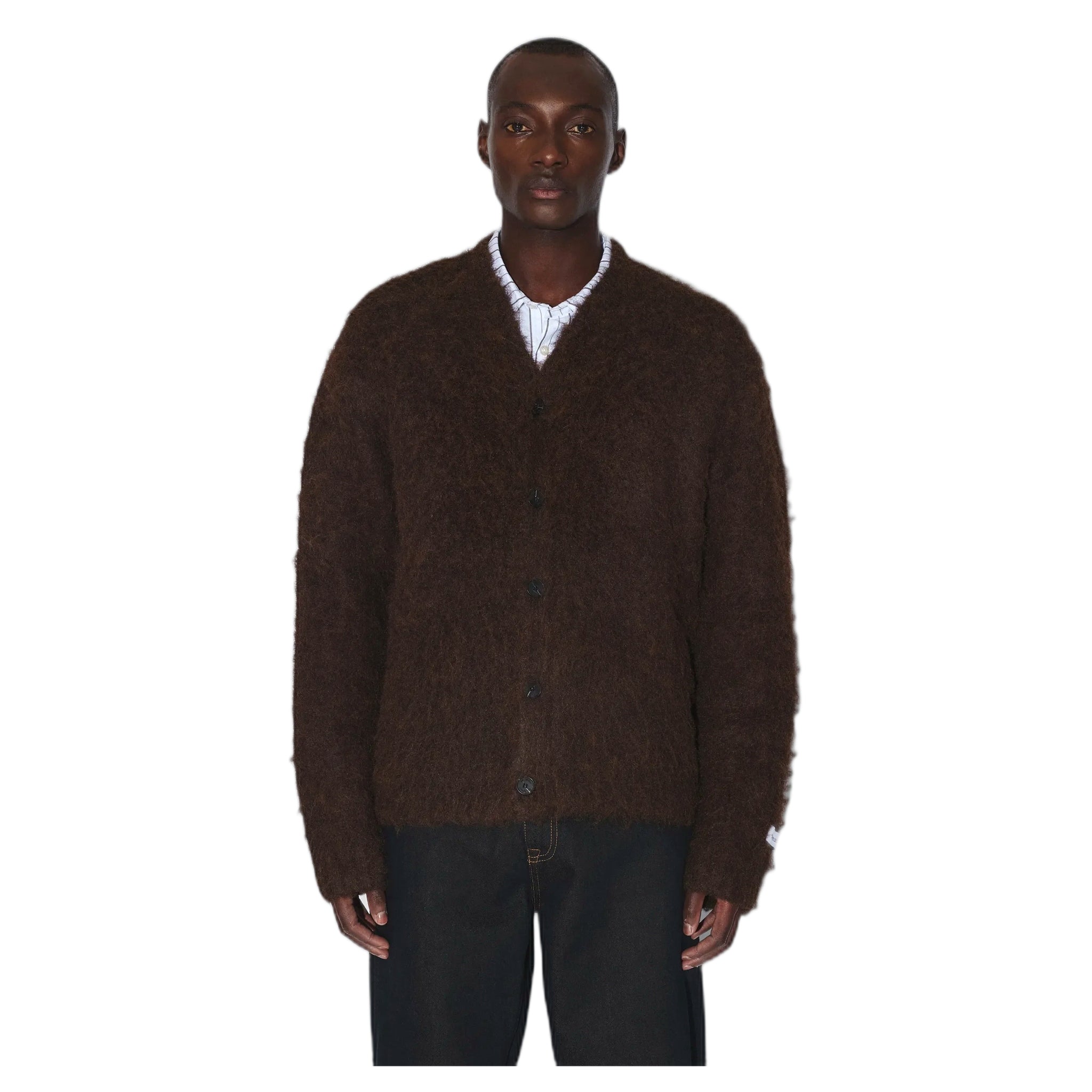 cardigan dig f cardigan - brown