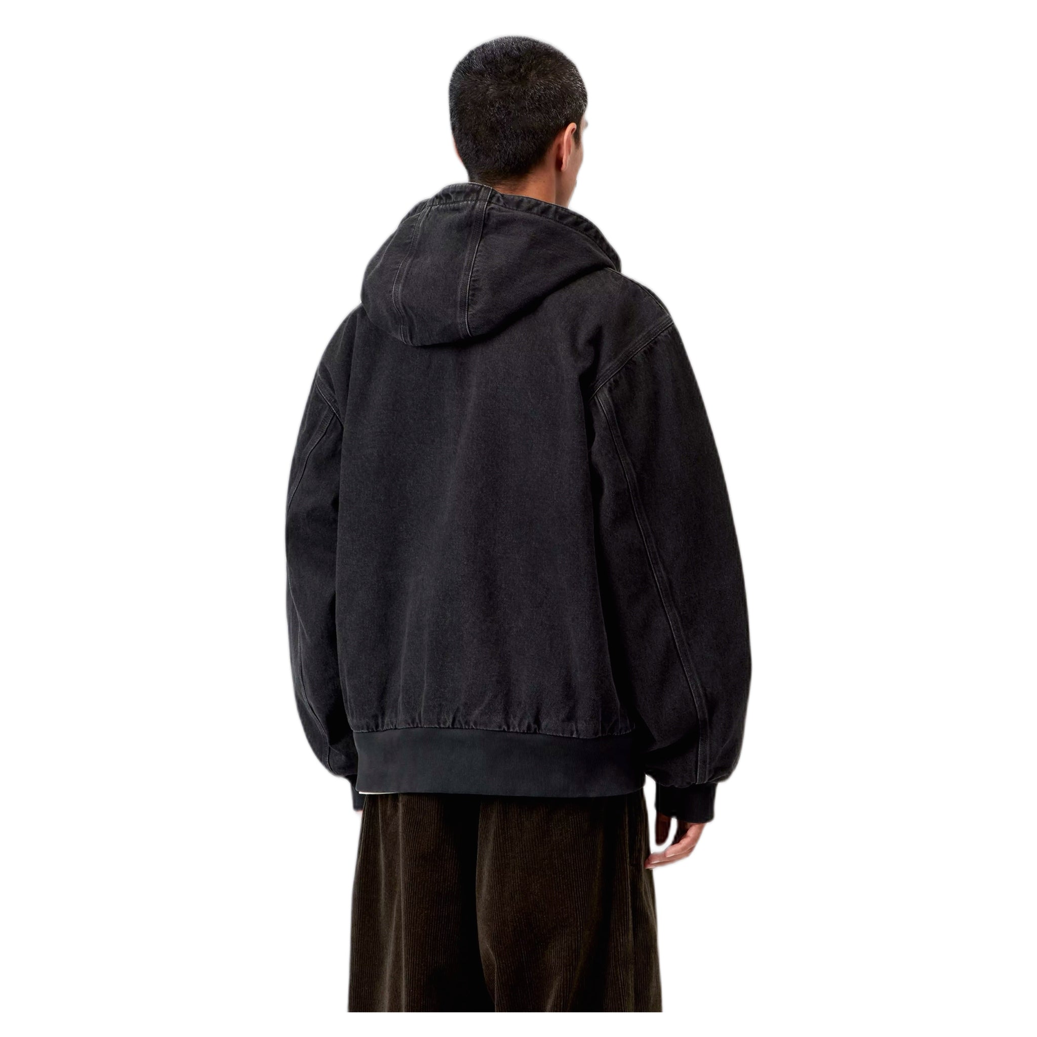 jacket Carhartt Wip og active jacket - black stone washed