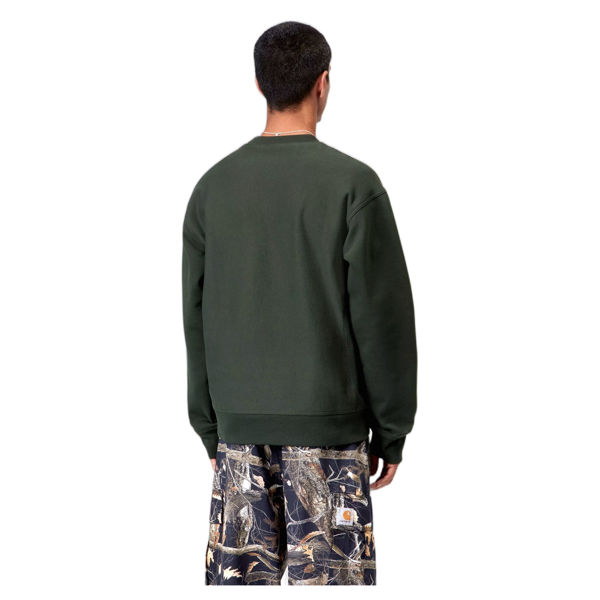 fenol Carhartt Wip sudadera de guion americano - raven