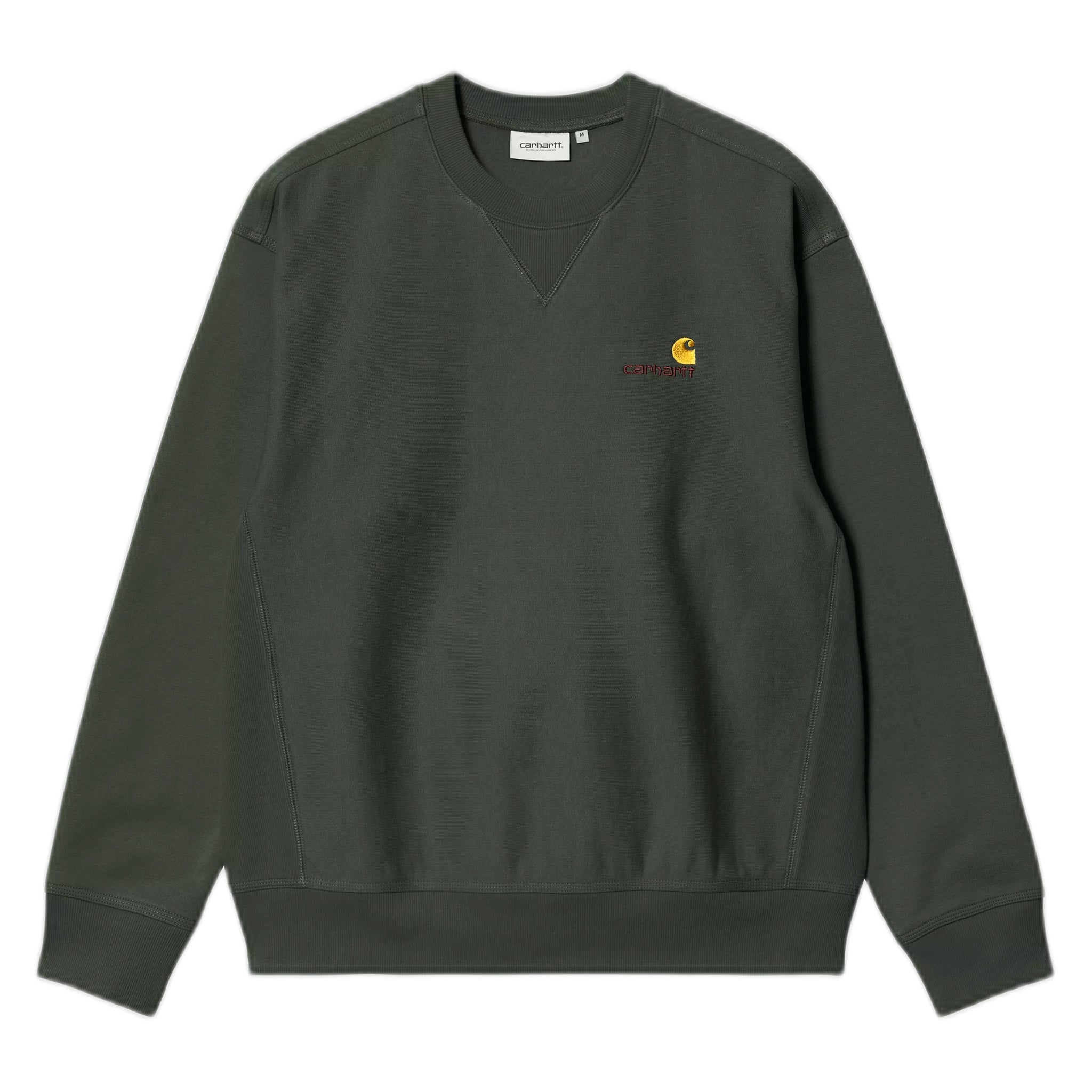 fenol Carhartt Wip sudadera de guion americano - raven