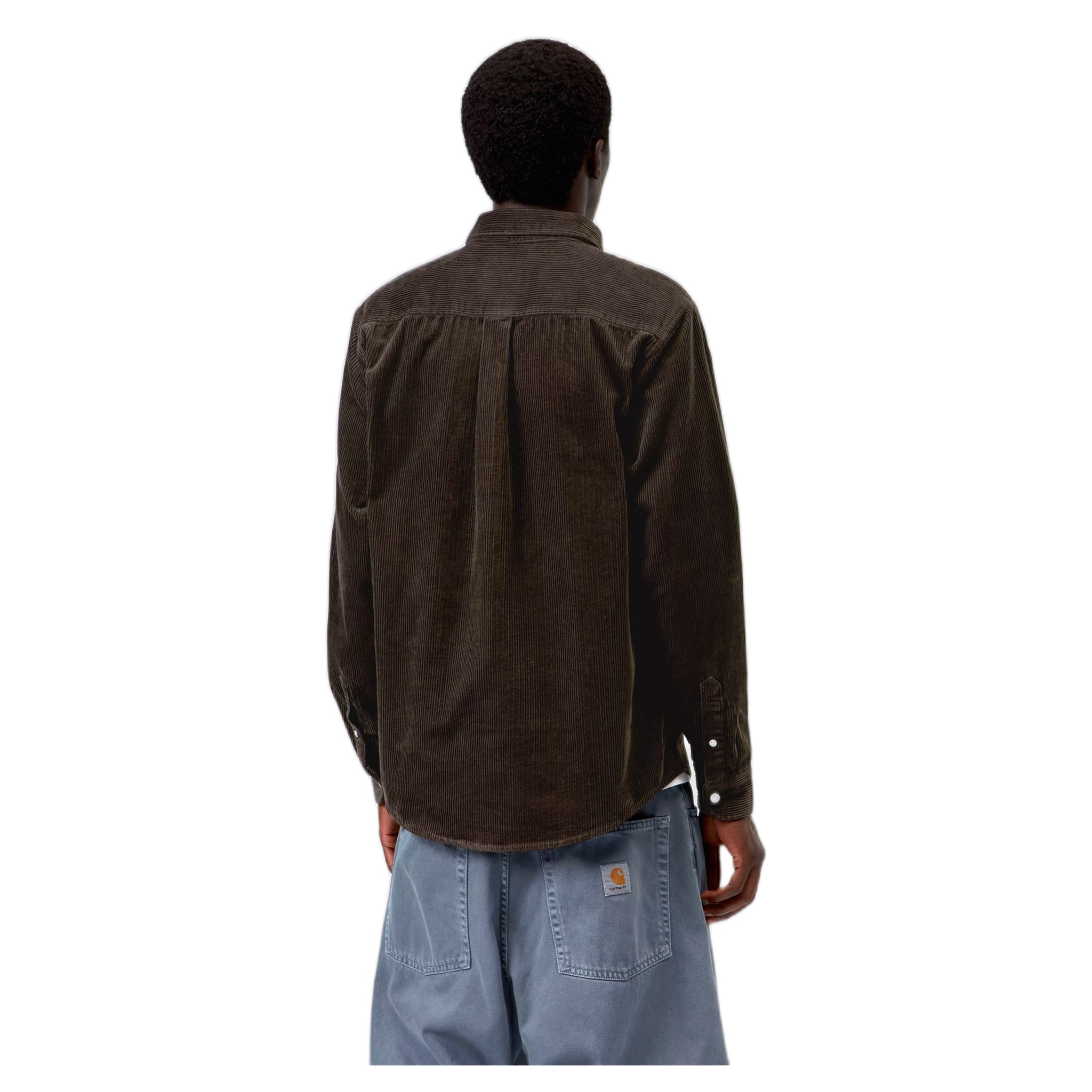 Camiseta Carhartt Wip I/s madison cordón camisa - tabaco