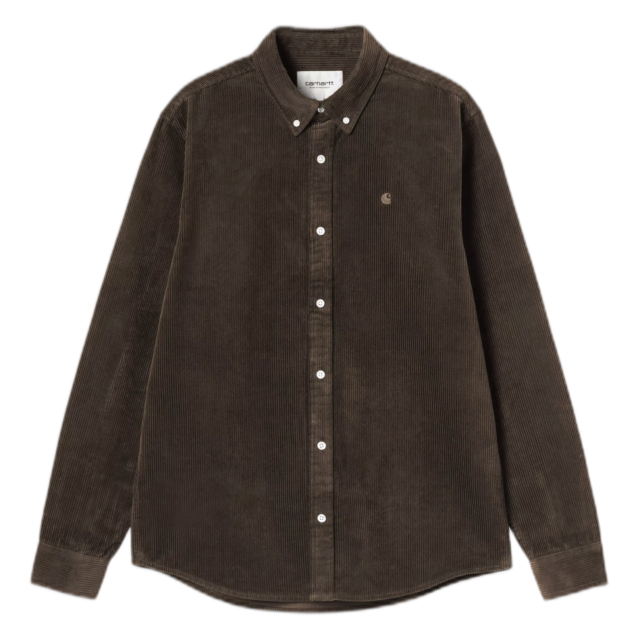 Camiseta Carhartt Wip I/s madison cordón camisa - tabaco