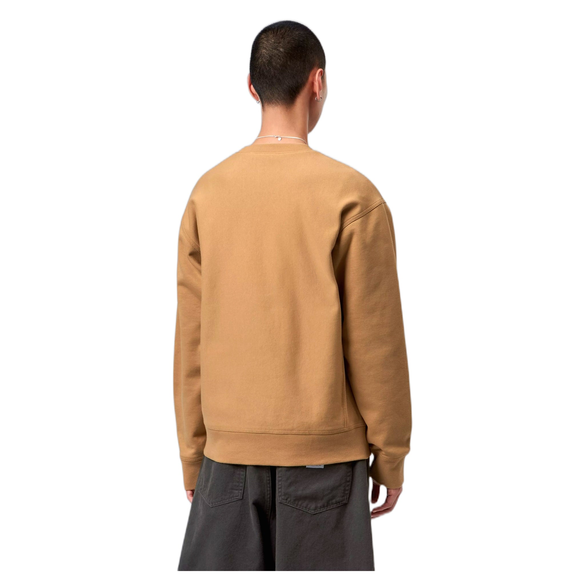 fenol Carhartt Wip sudadera de guion americano - wip polvoy h marrón