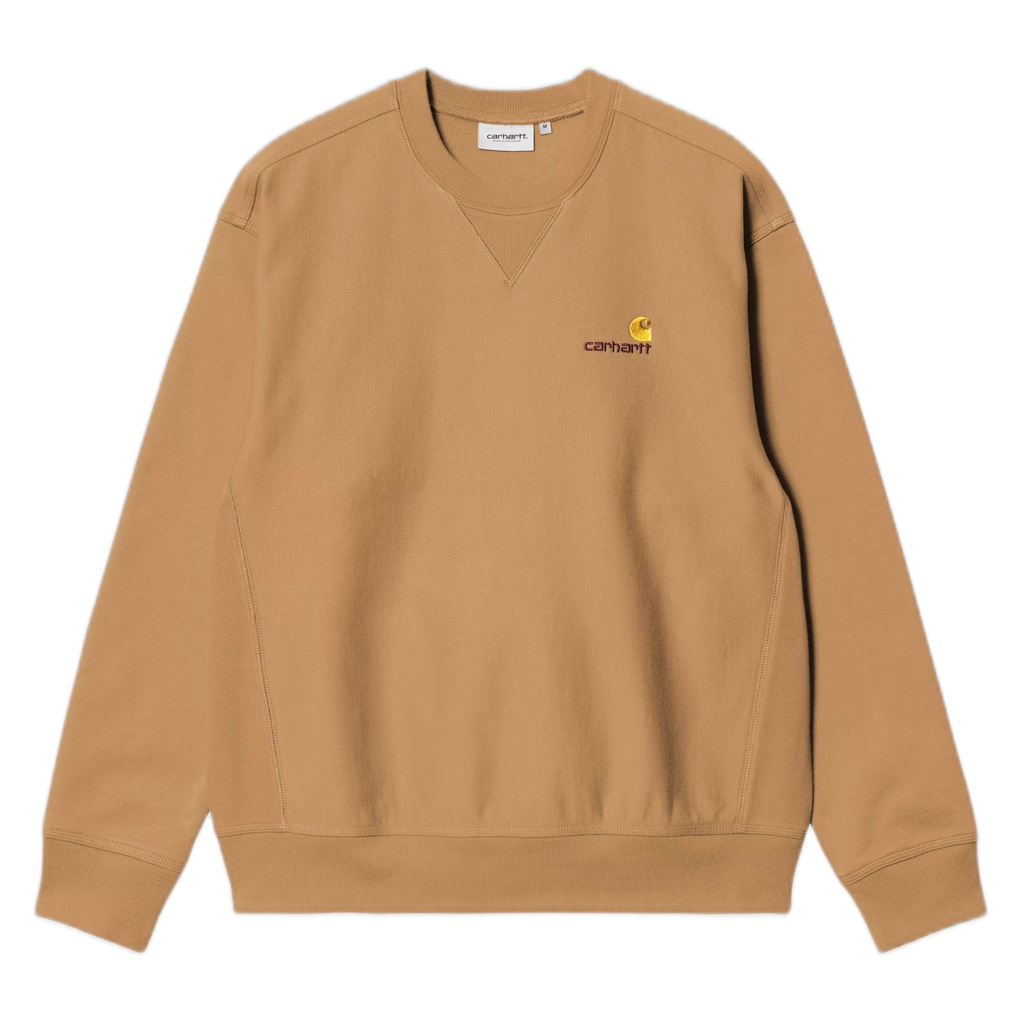 fenol Carhartt Wip sudadera de guion americano - wip polvoy h marrón