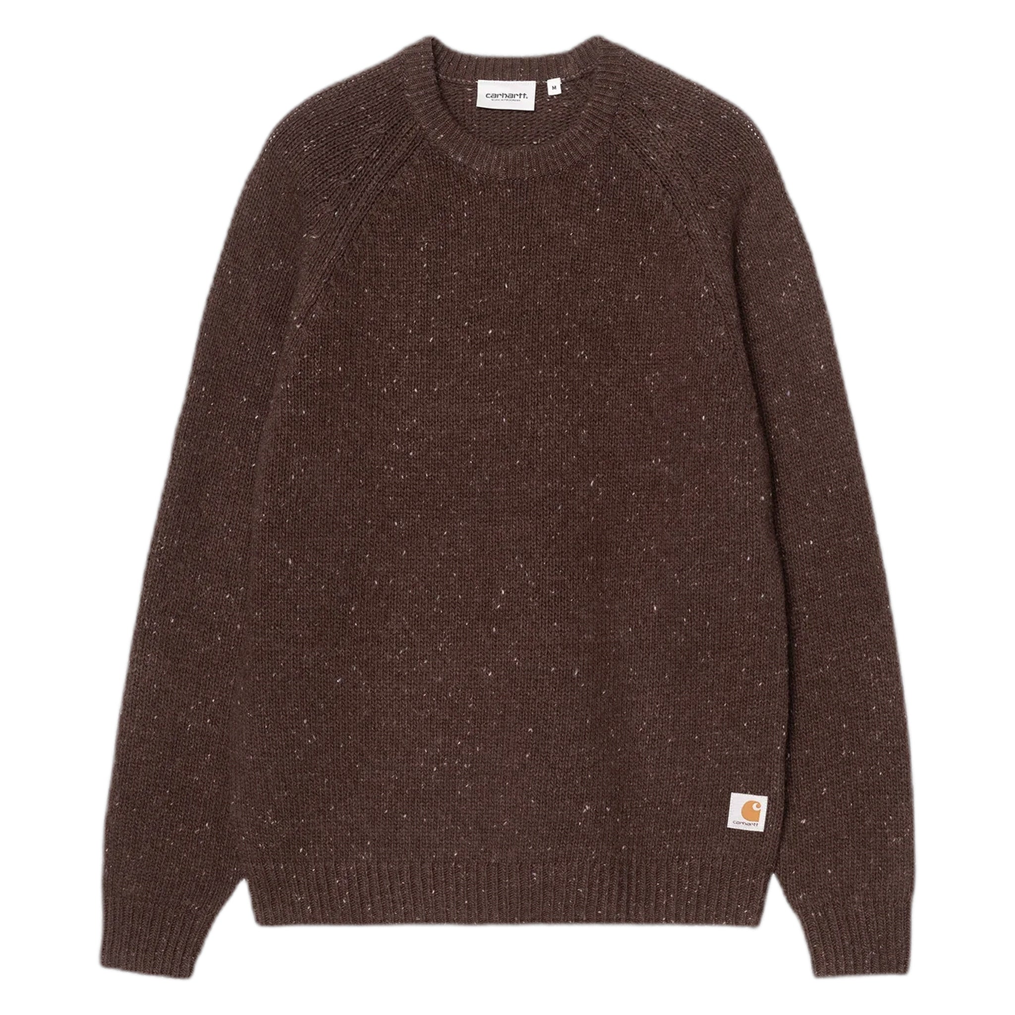 sweater Carhartt Wip anglistic sweater - speckled tobacco