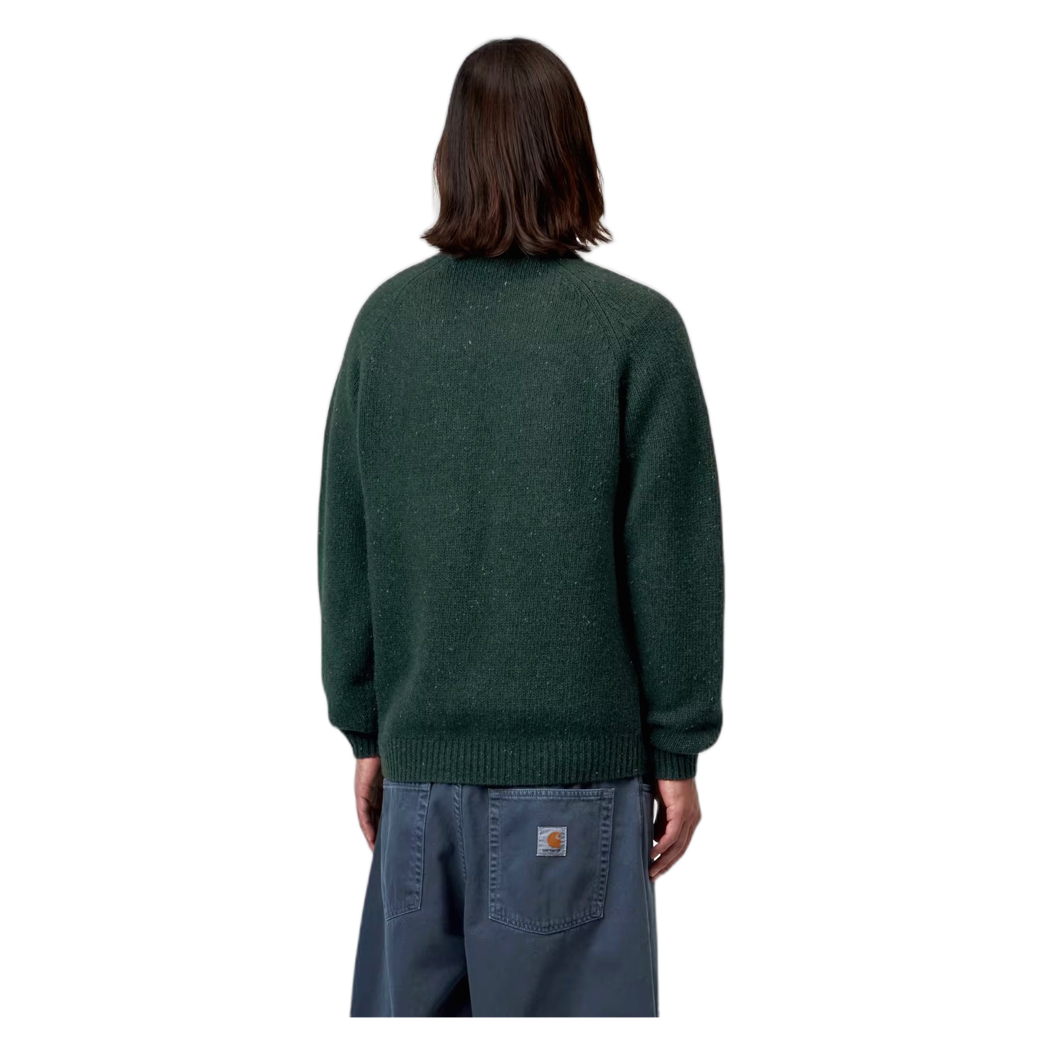 jersey Carhartt Wip suéter anglistico - escarabajo oscuro