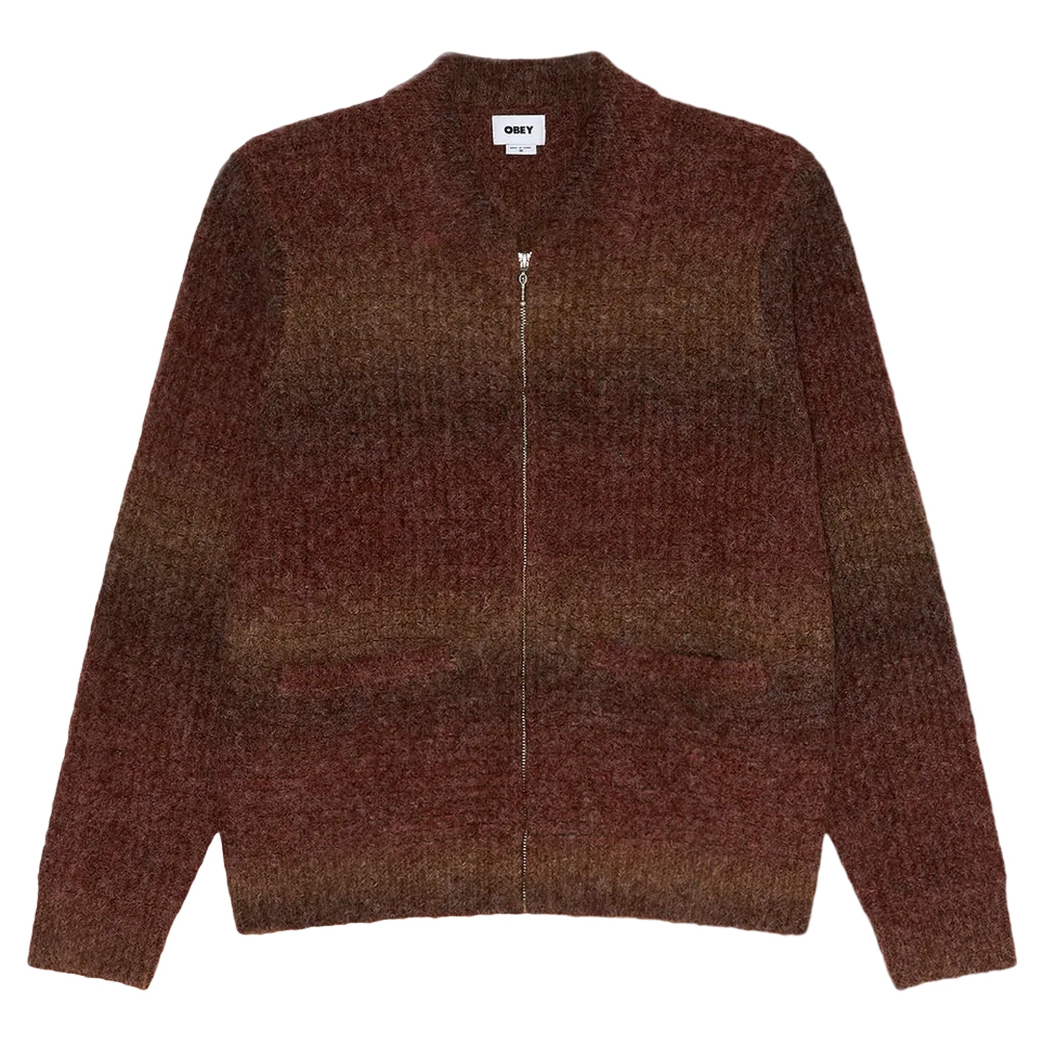 Cardigan Obey anton gradient cardigan - marrón multi