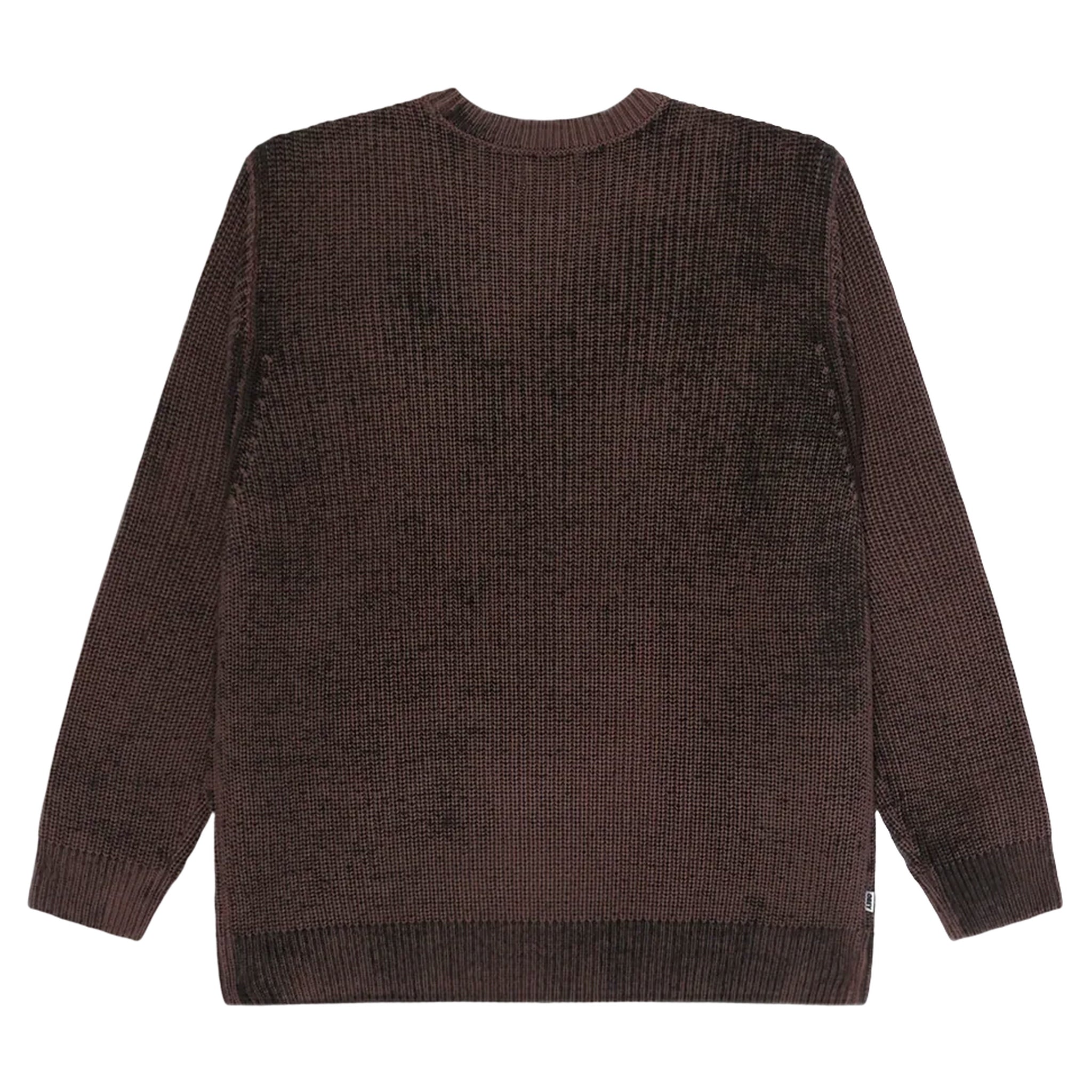 maglione obey spray effect sweater - morel multi