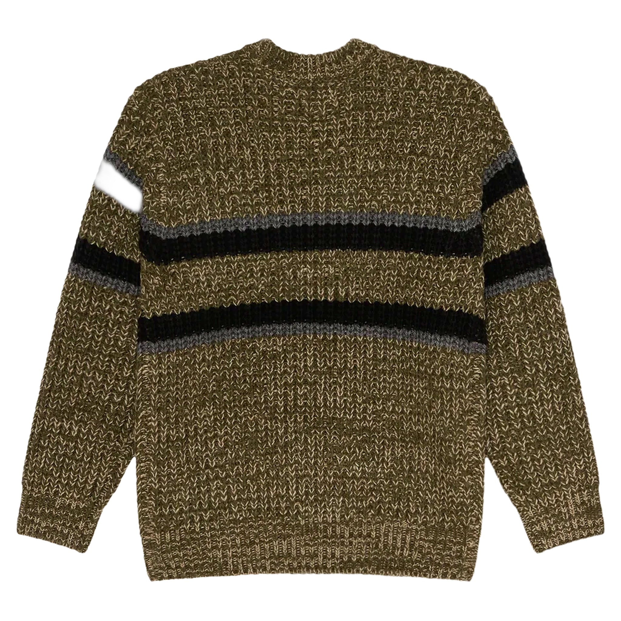 maglione obey alden sweater - green multi