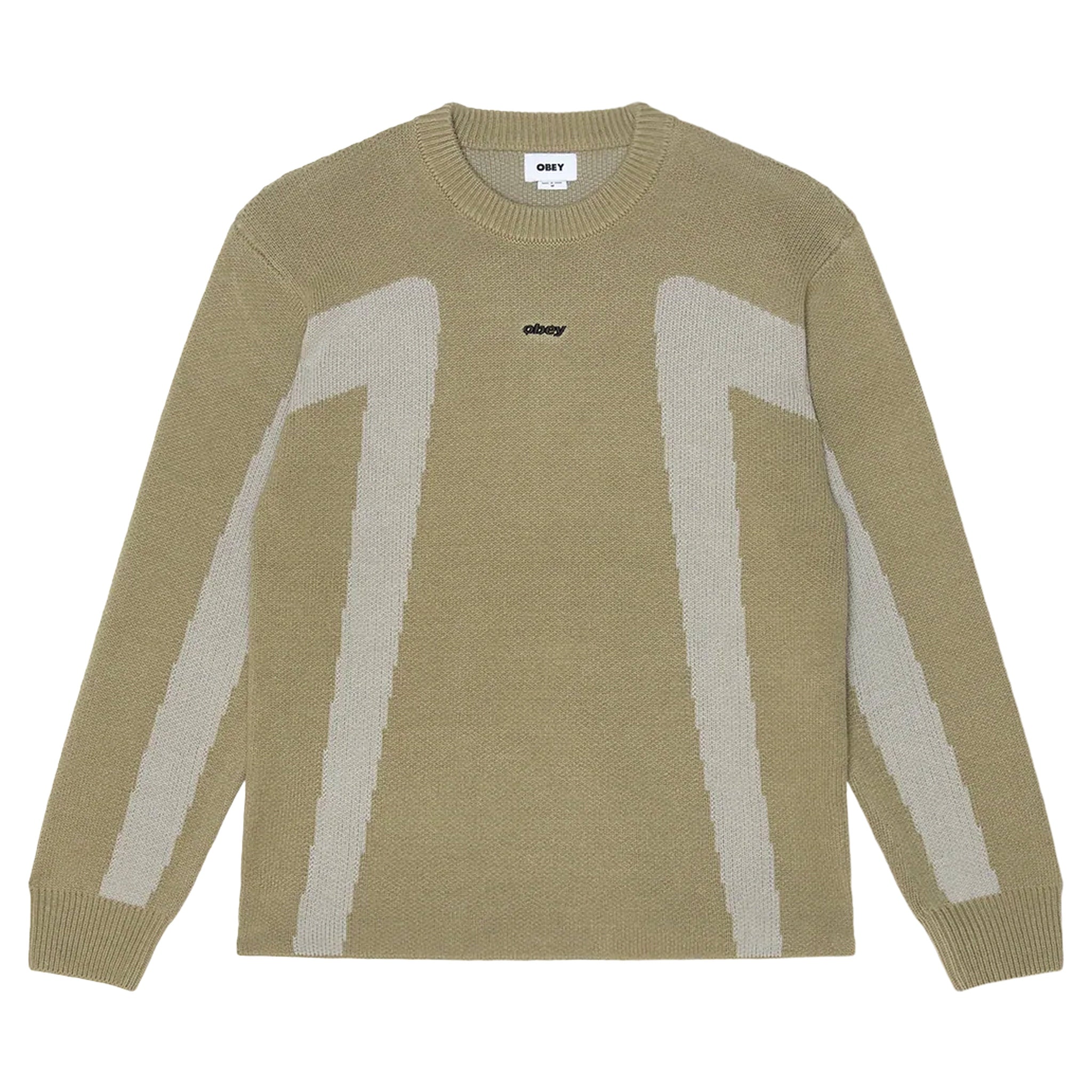 jersey Obey suéter de salvado - verde multi