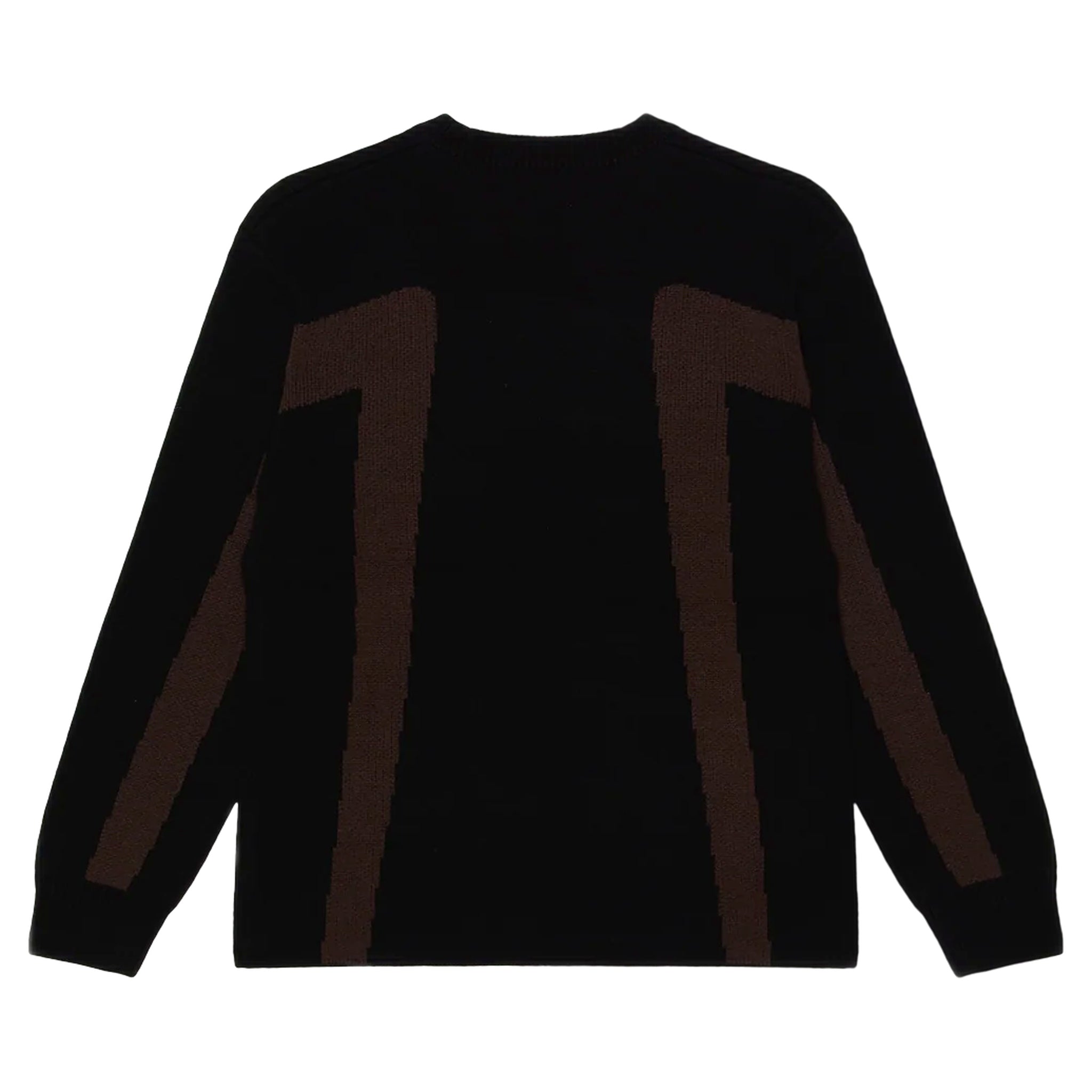 maglione obey brann sweater - digital black