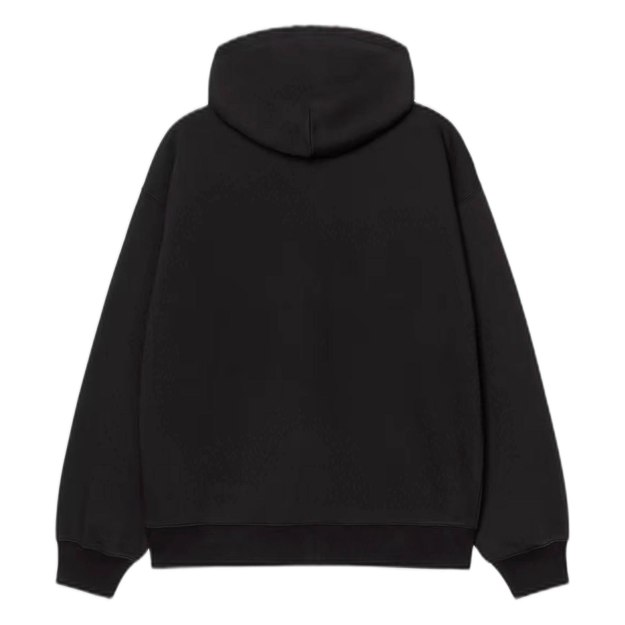 phenol Carhartt Wip hooded wip sweat jacket - black stone washed