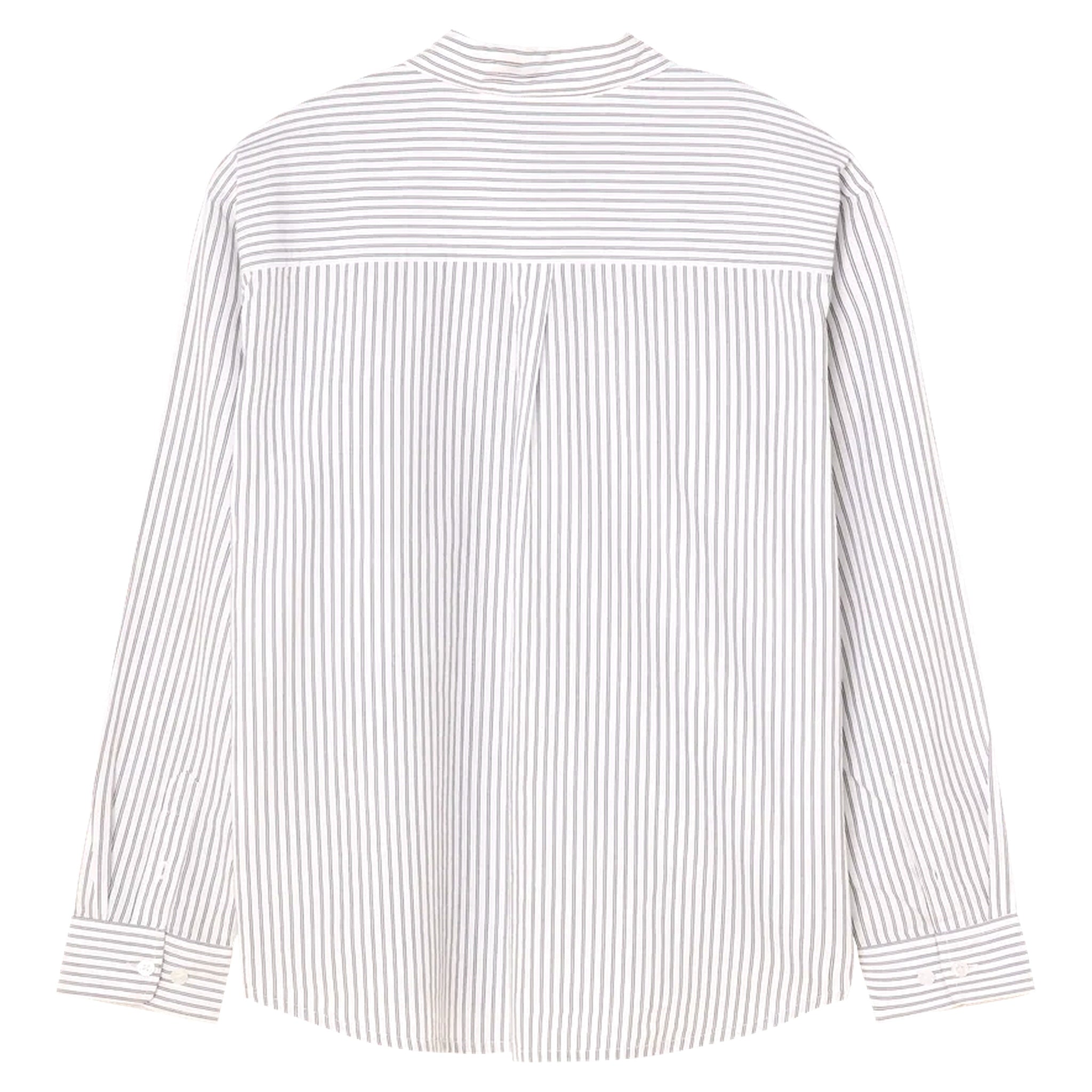 Overhemd Obey William geweven ls - witte multi