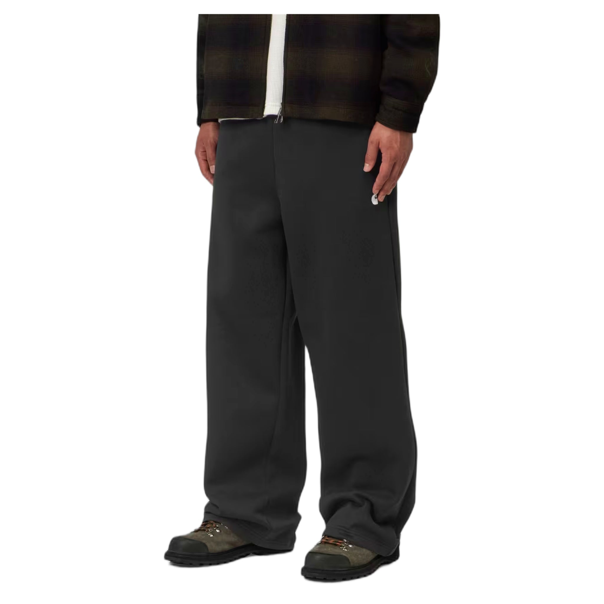 pantalones pantalones Carhartt Wip pantalón de sudor de mack - negro / cera