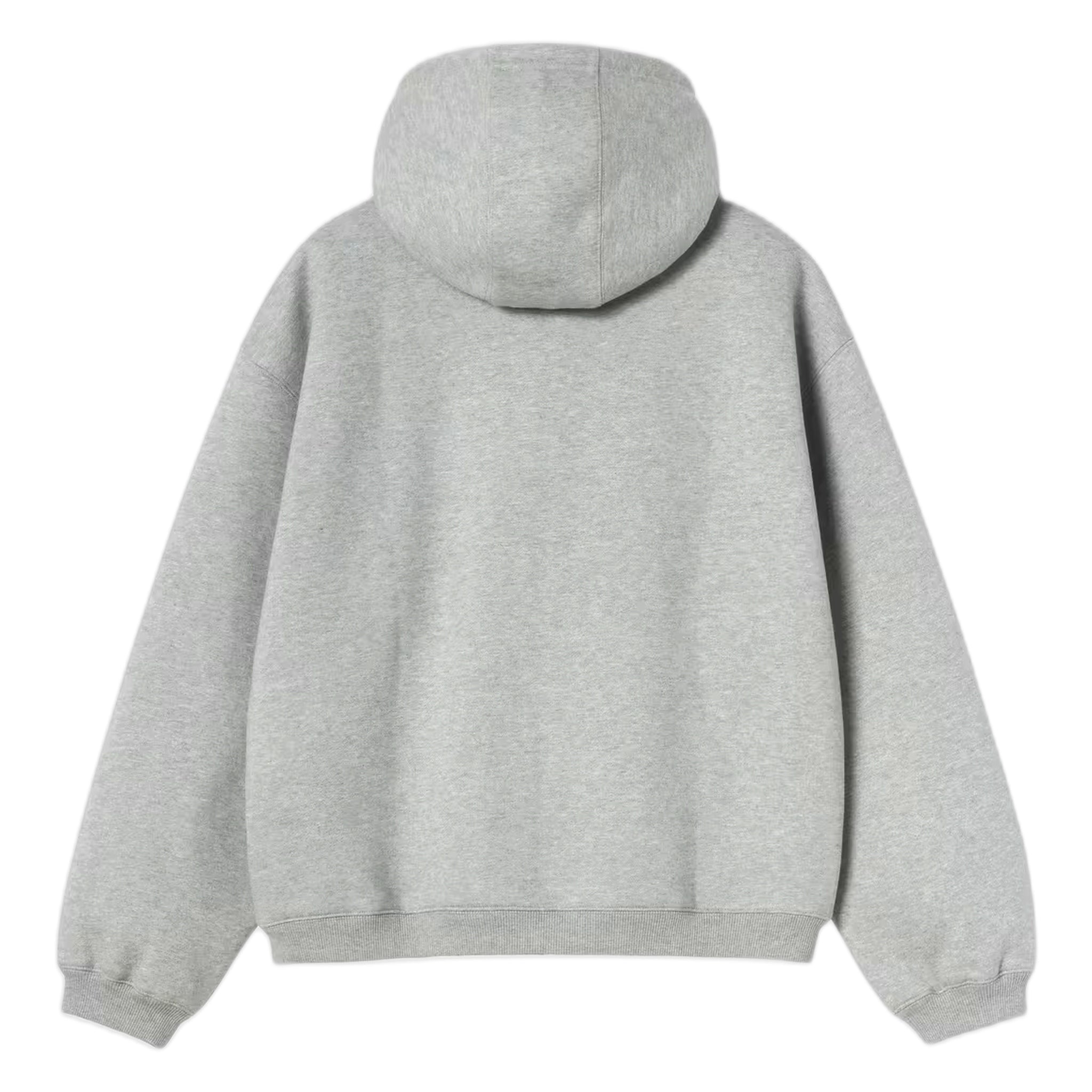 phenol Carhartt Wip hooded hadrt jacket - grey heather / white