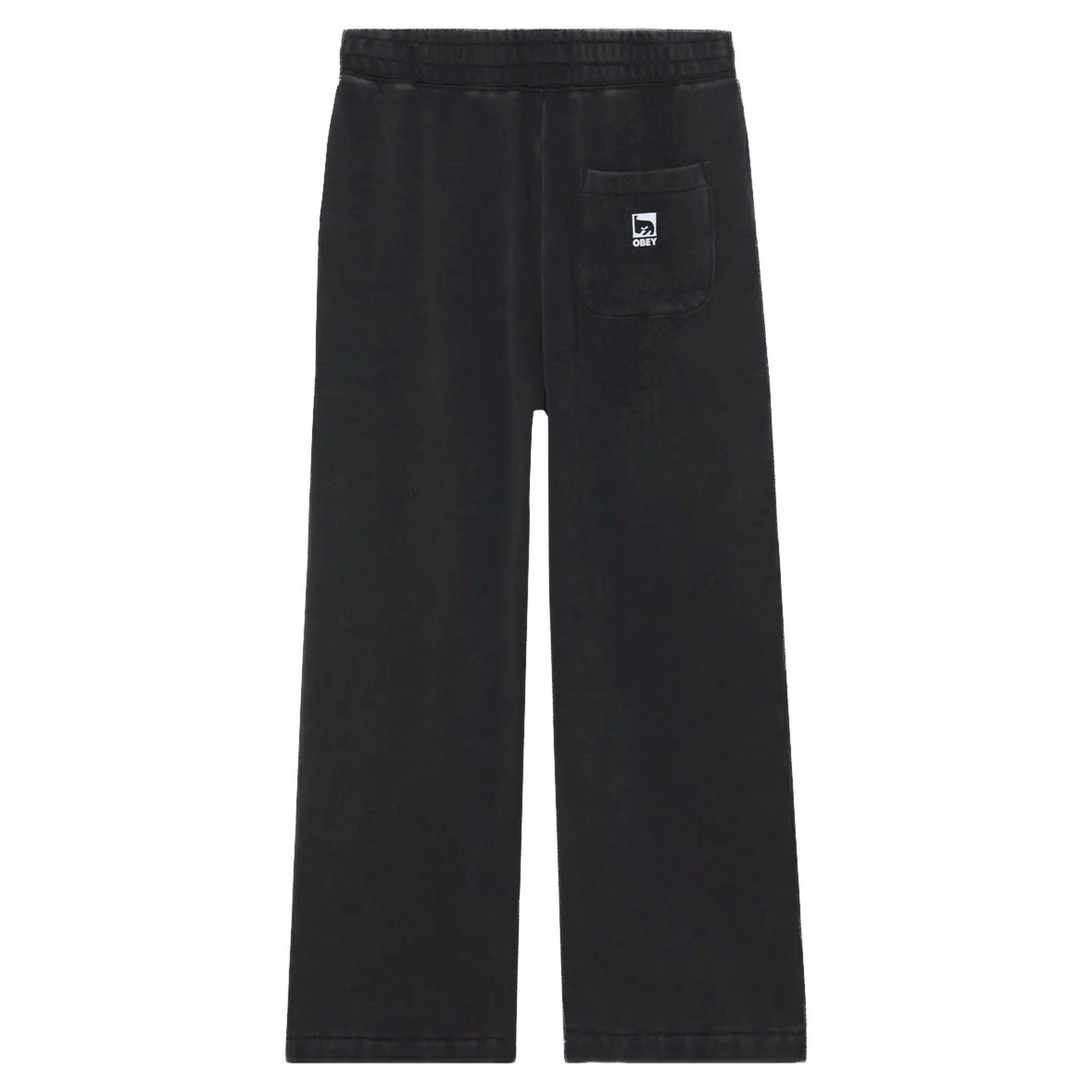 pants trousers Obey post sweatpant - dusty black limo