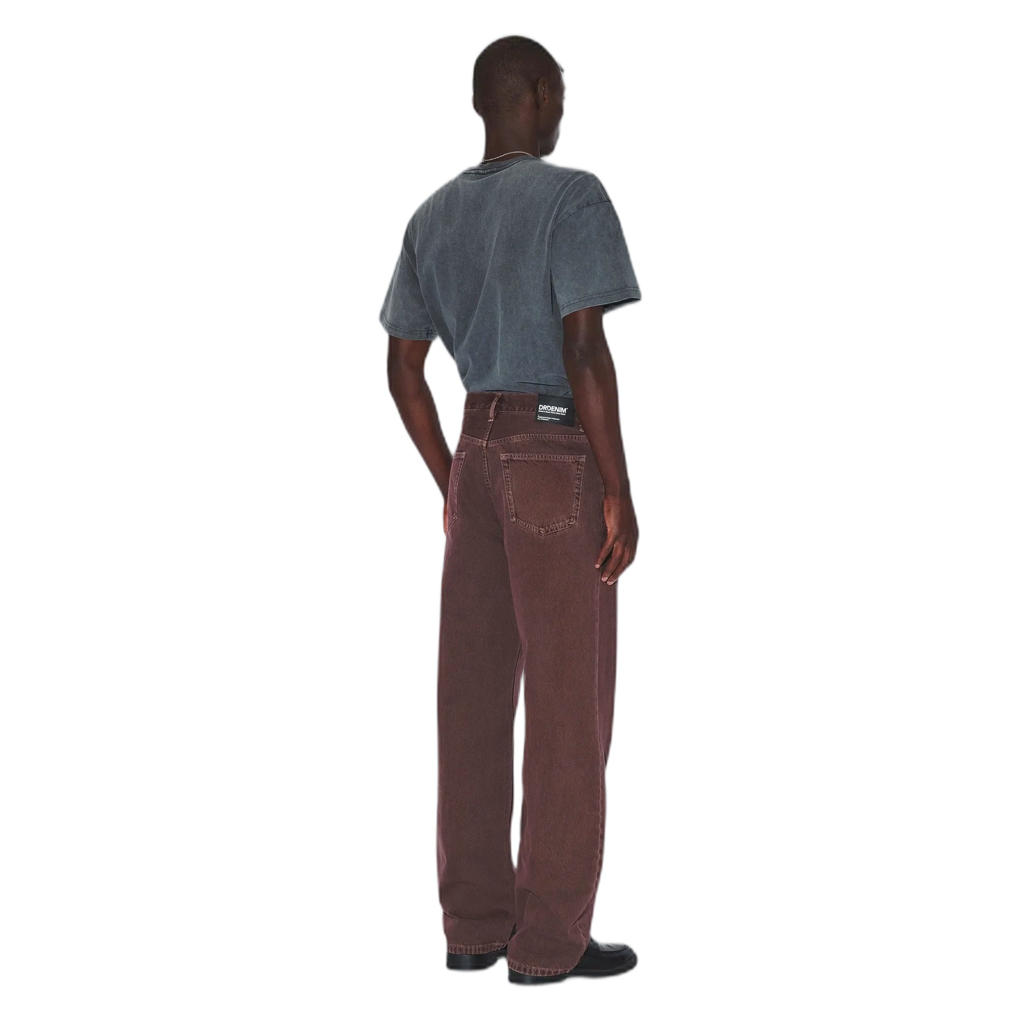 jeans dr.denim omar relaxed - washed aubergine