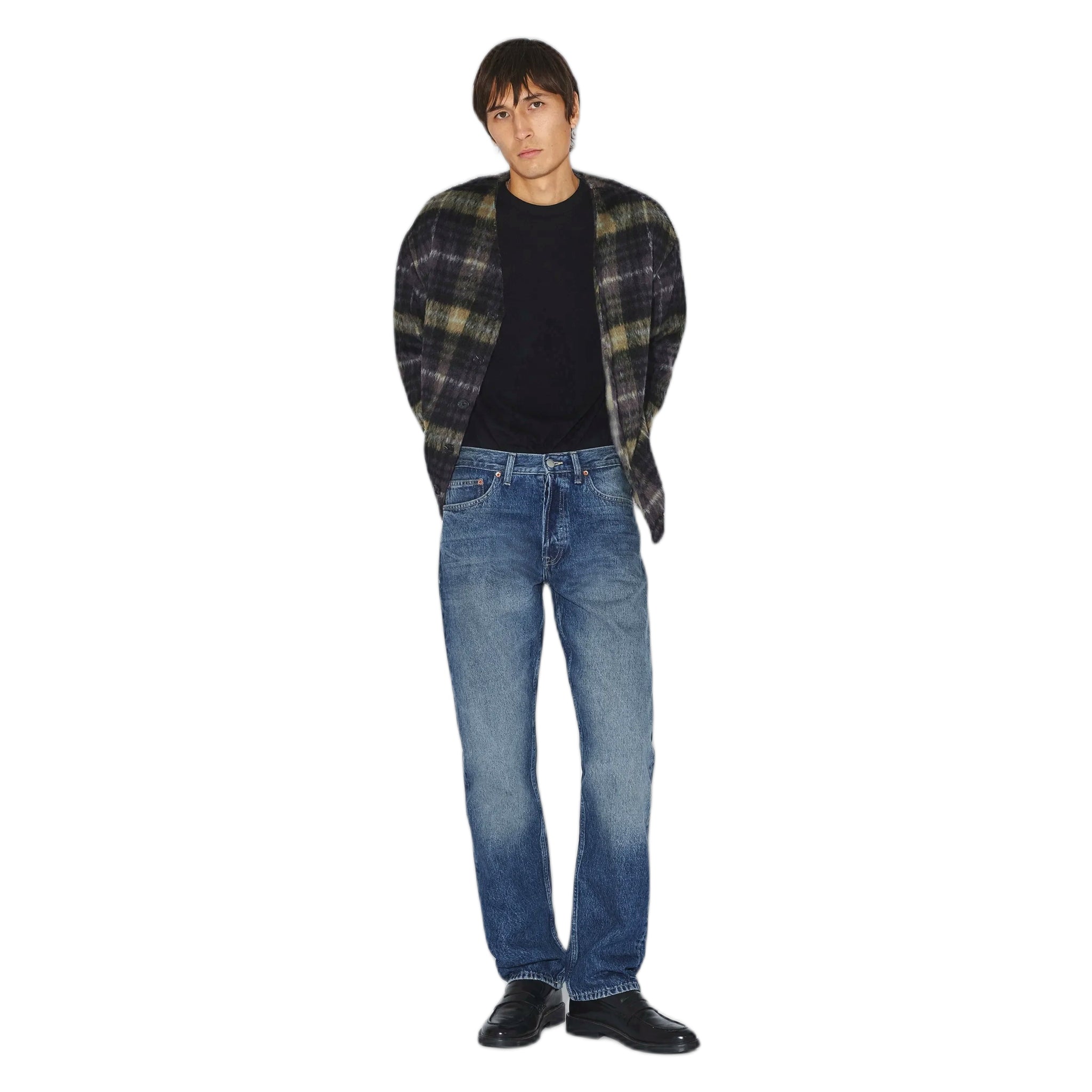jeans dr.denim dash straight - drif dark used
