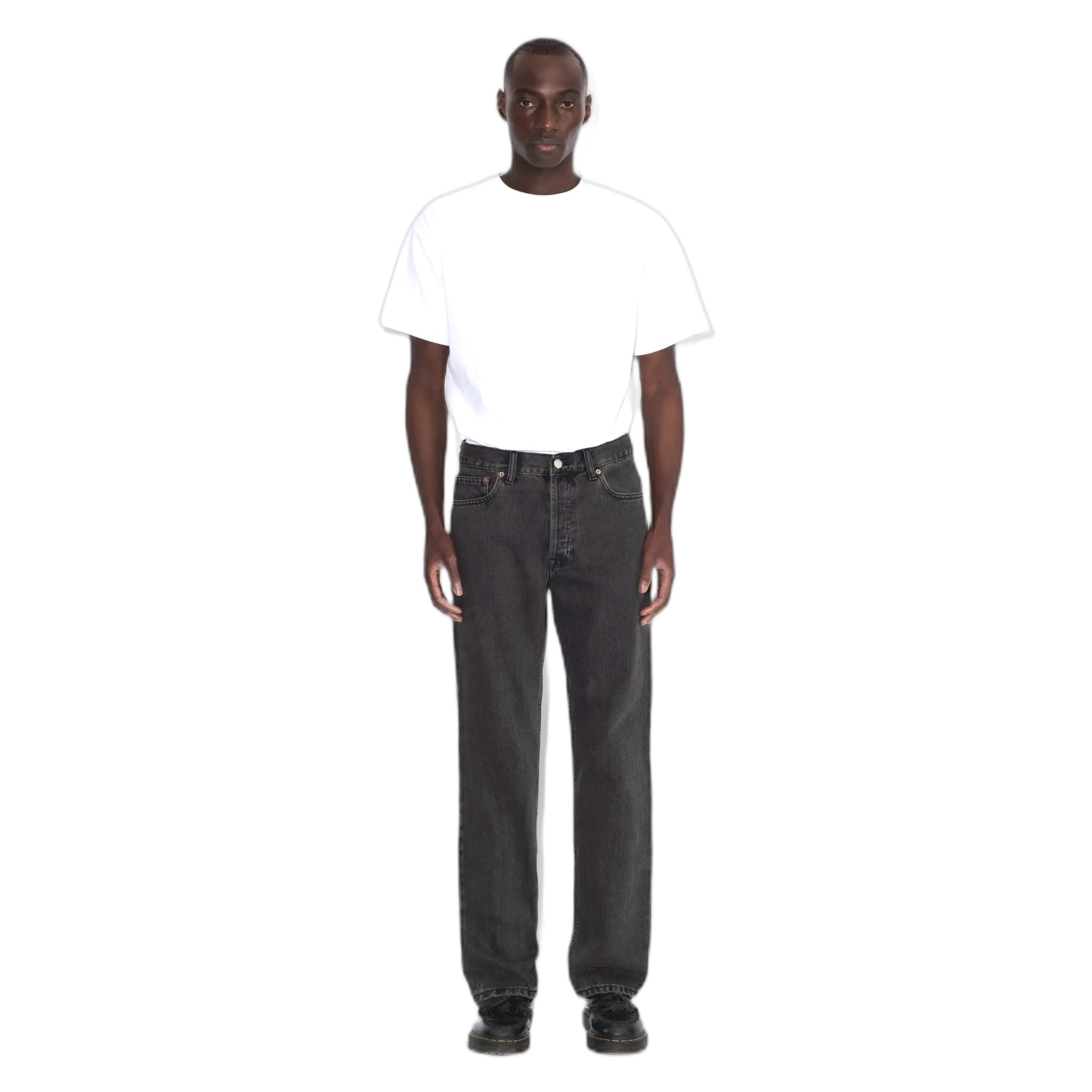 jeans dr.denim dash straight - aged black