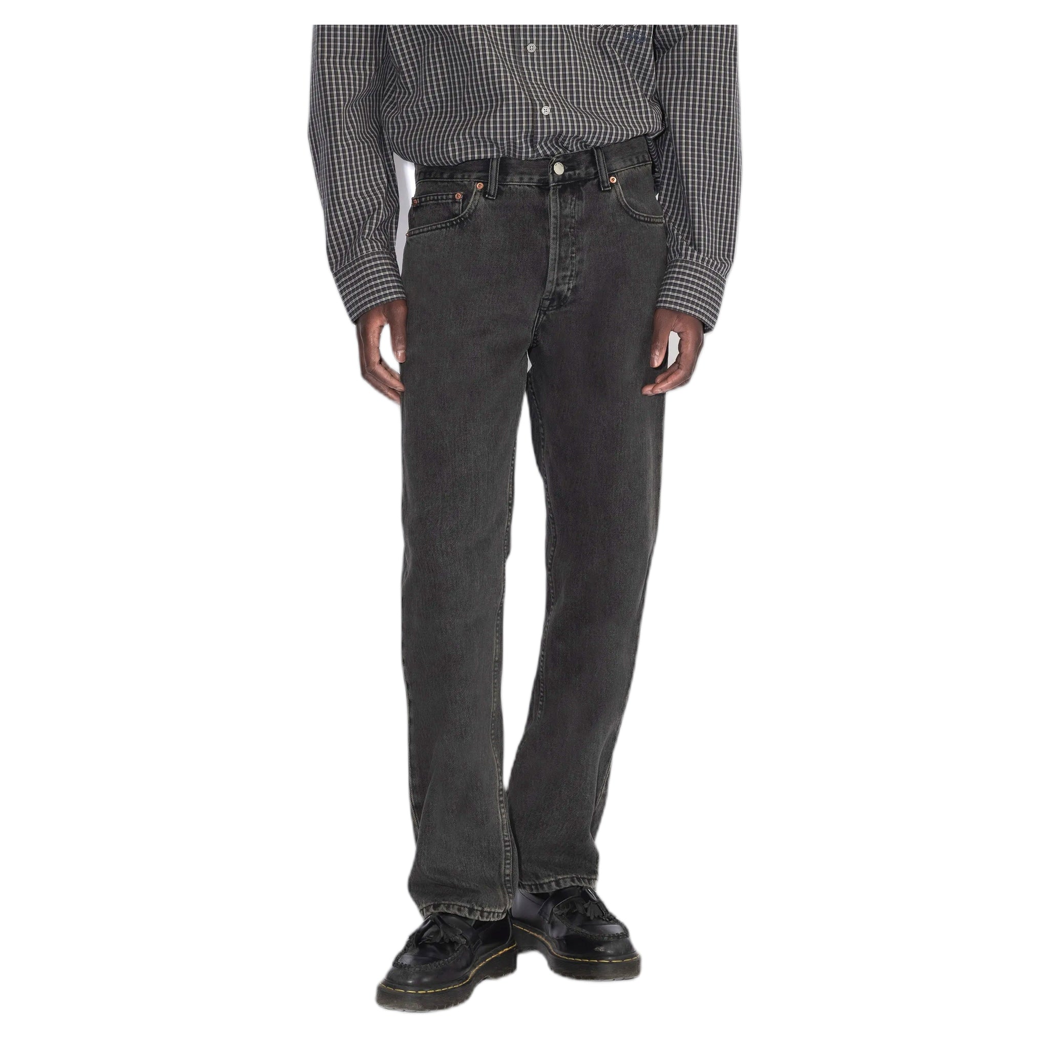 jeans dr.denim dash straight - aged black