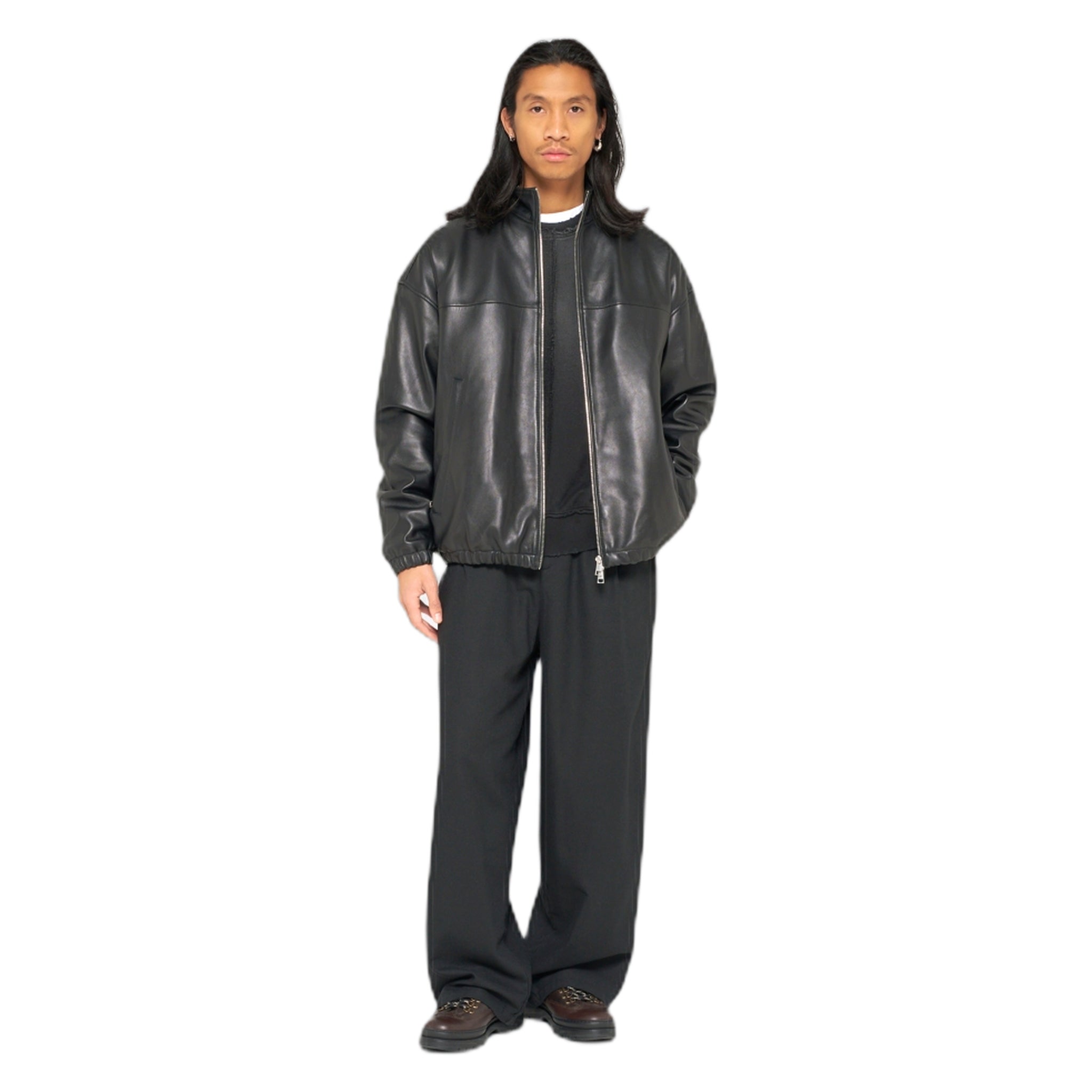 jacket Edwin fury jacket leather - black
