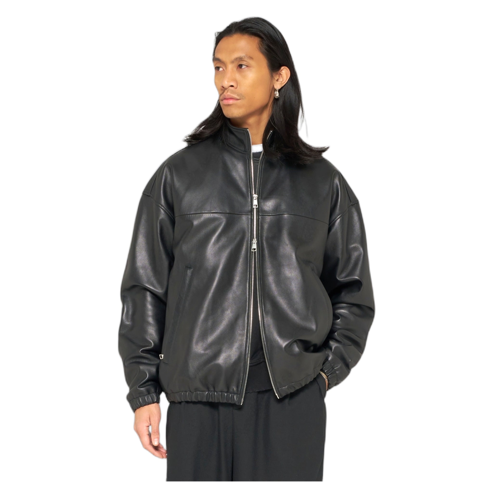 jacket Edwin fury jacket leather - black