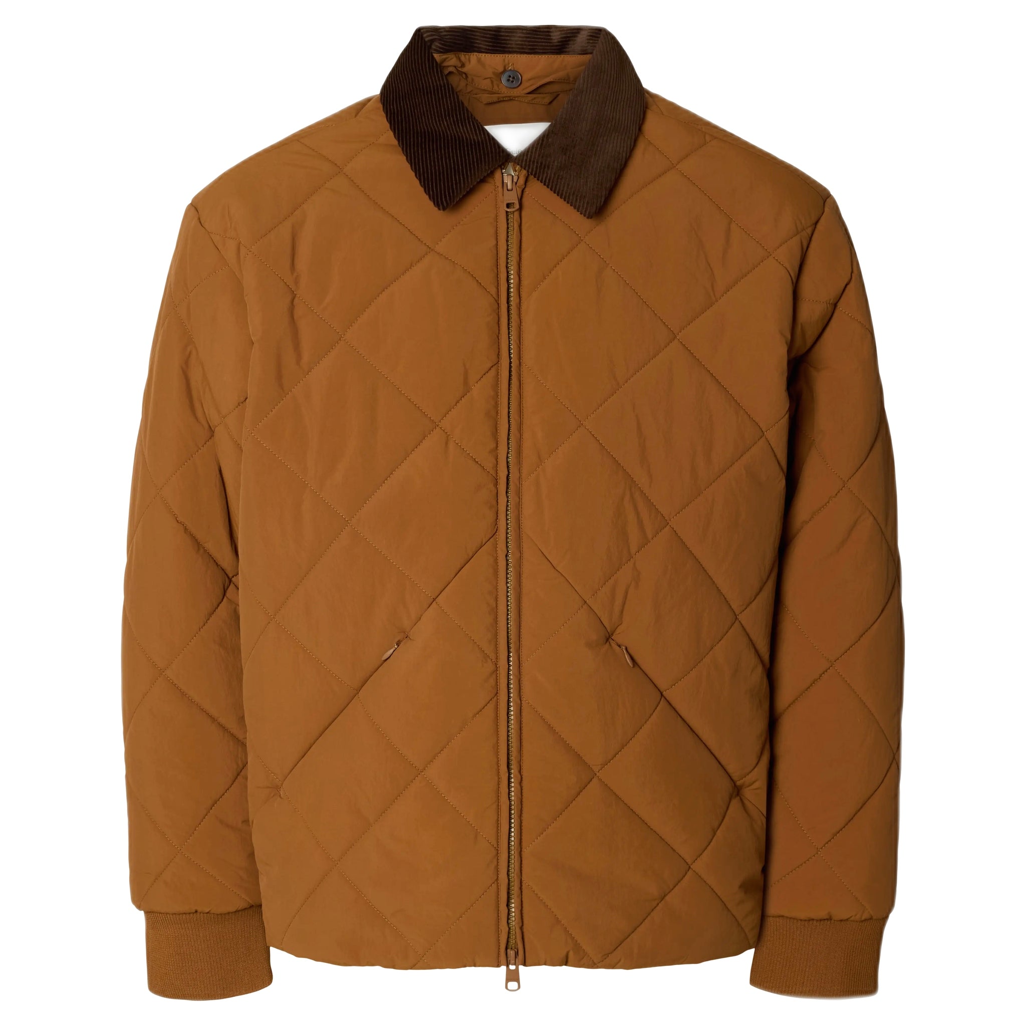 giacca selected homme bryce quilted puffer - monks robe