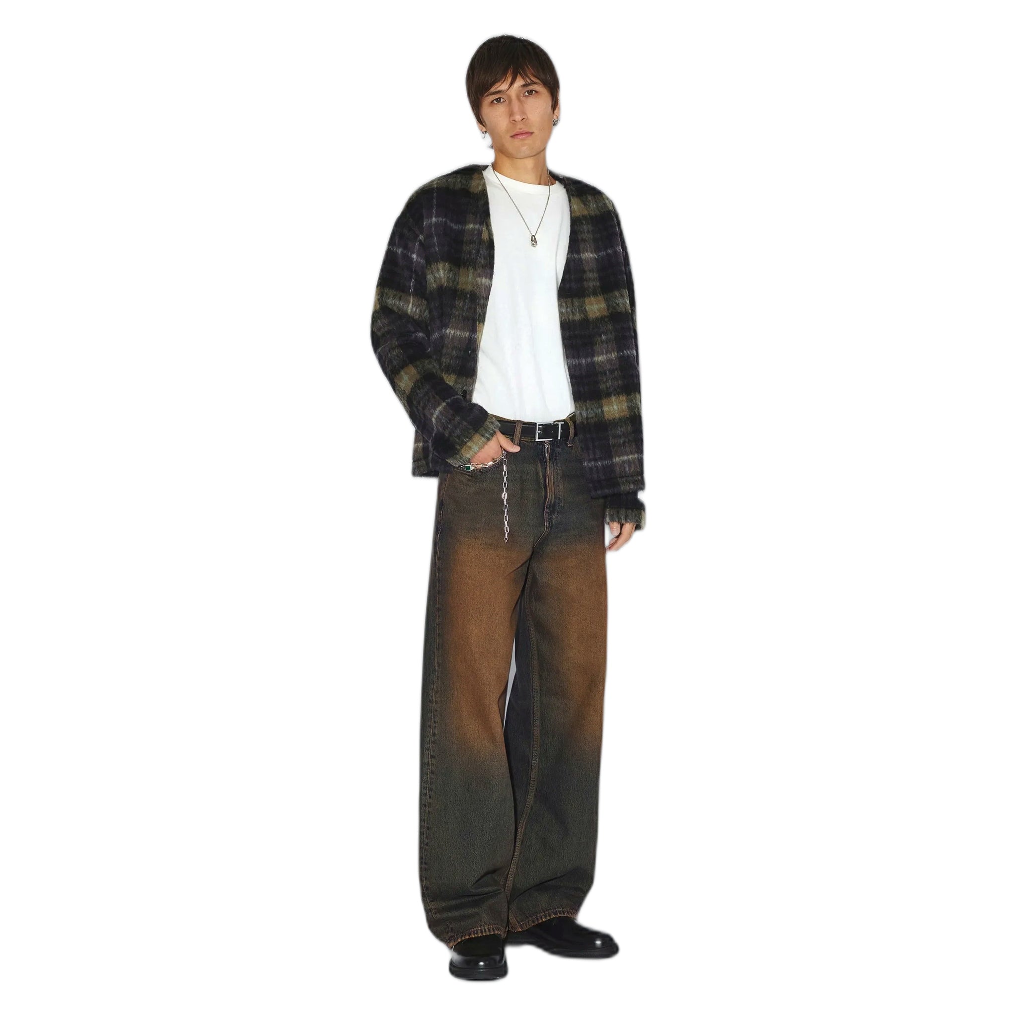 jeans dr denim cormac baggy - arroyo oscuro dorado