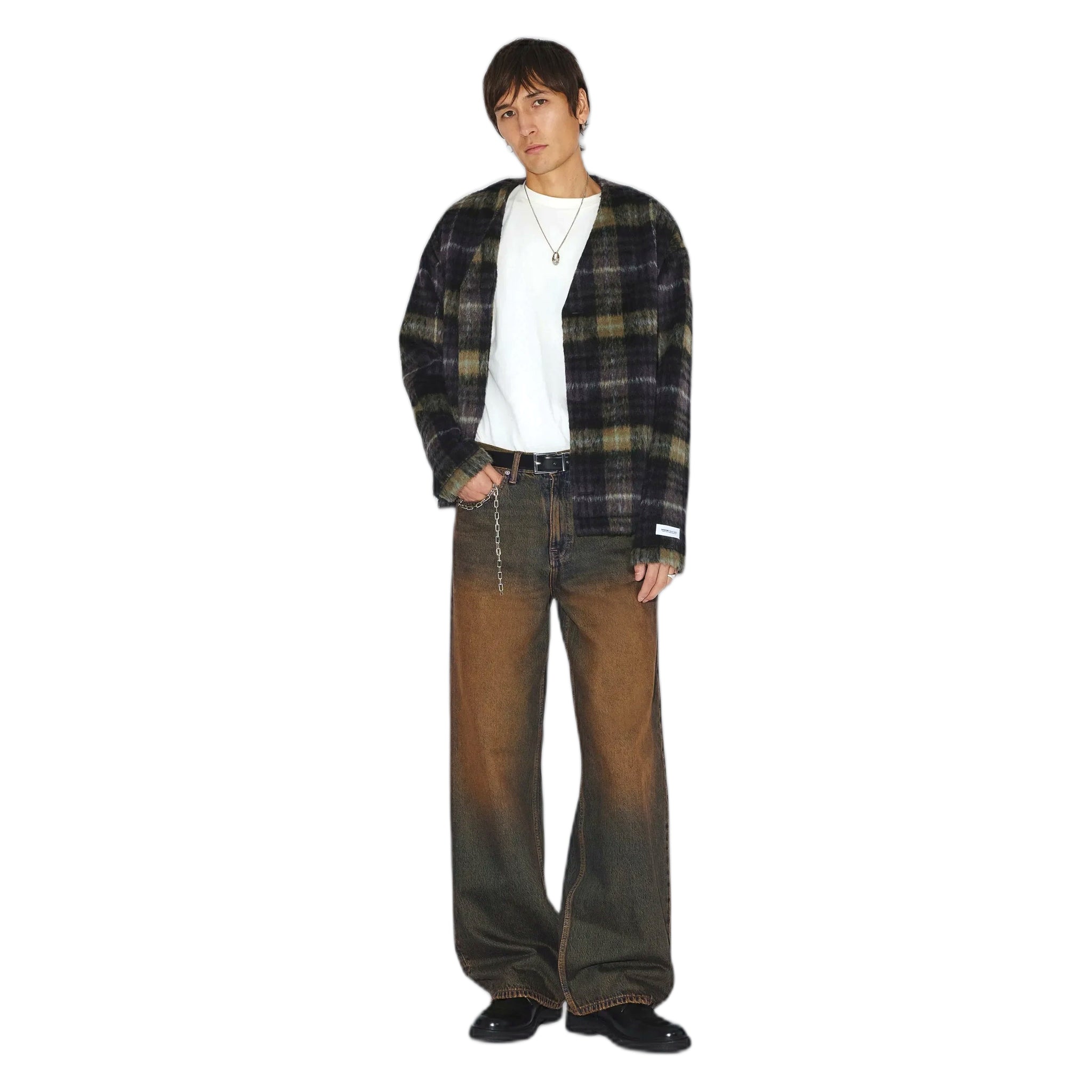 jeans dr denim cormac baggy - arroyo oscuro dorado