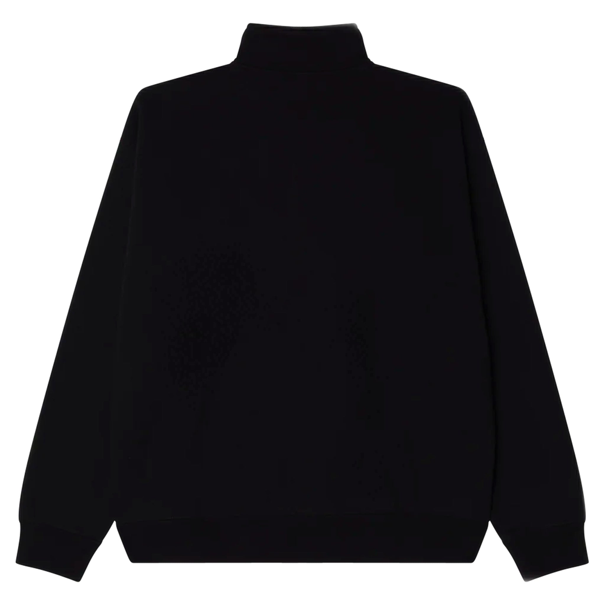 felpa obey established works bold mockneck fleece - black
