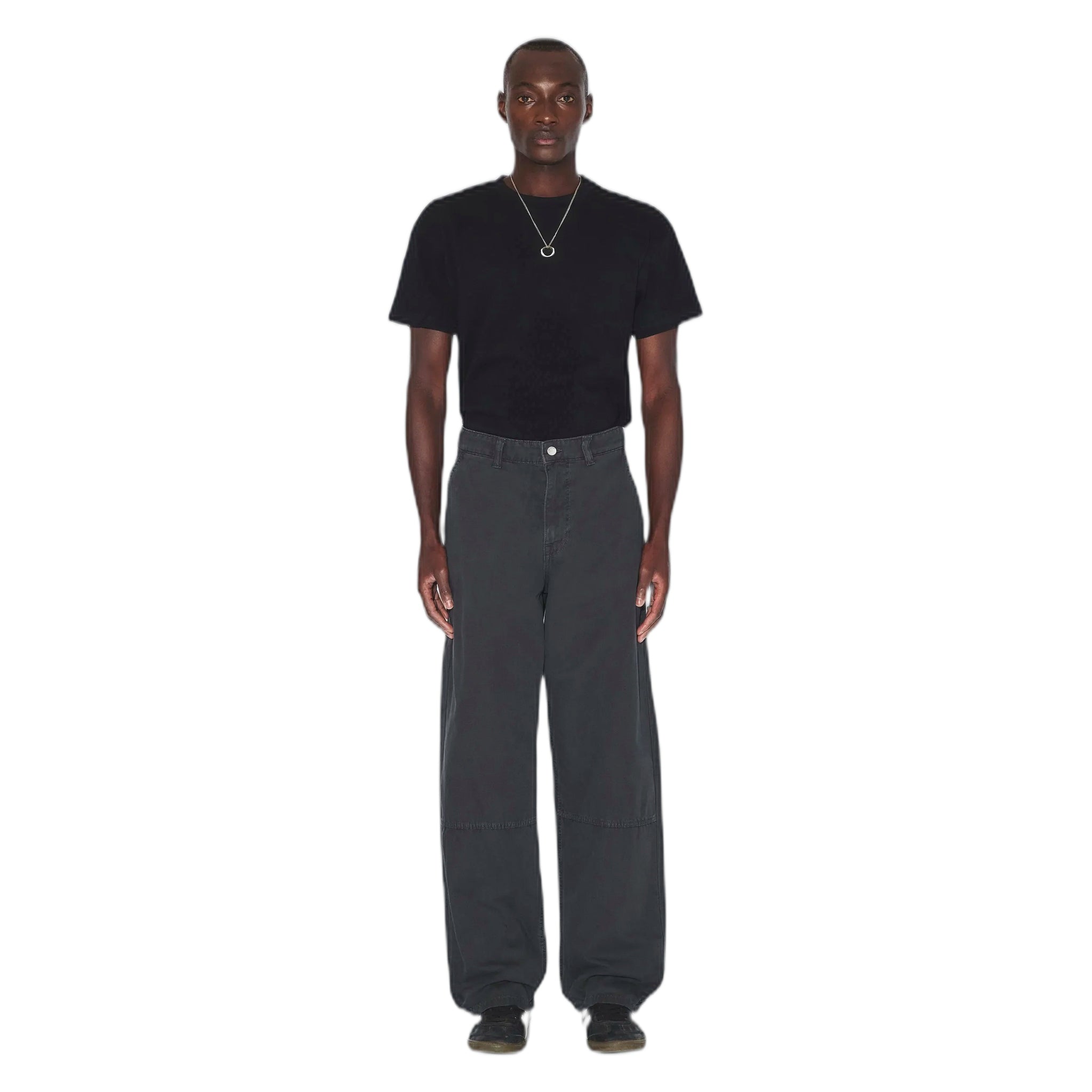 pantaloni dr denim roh pants - washed grey