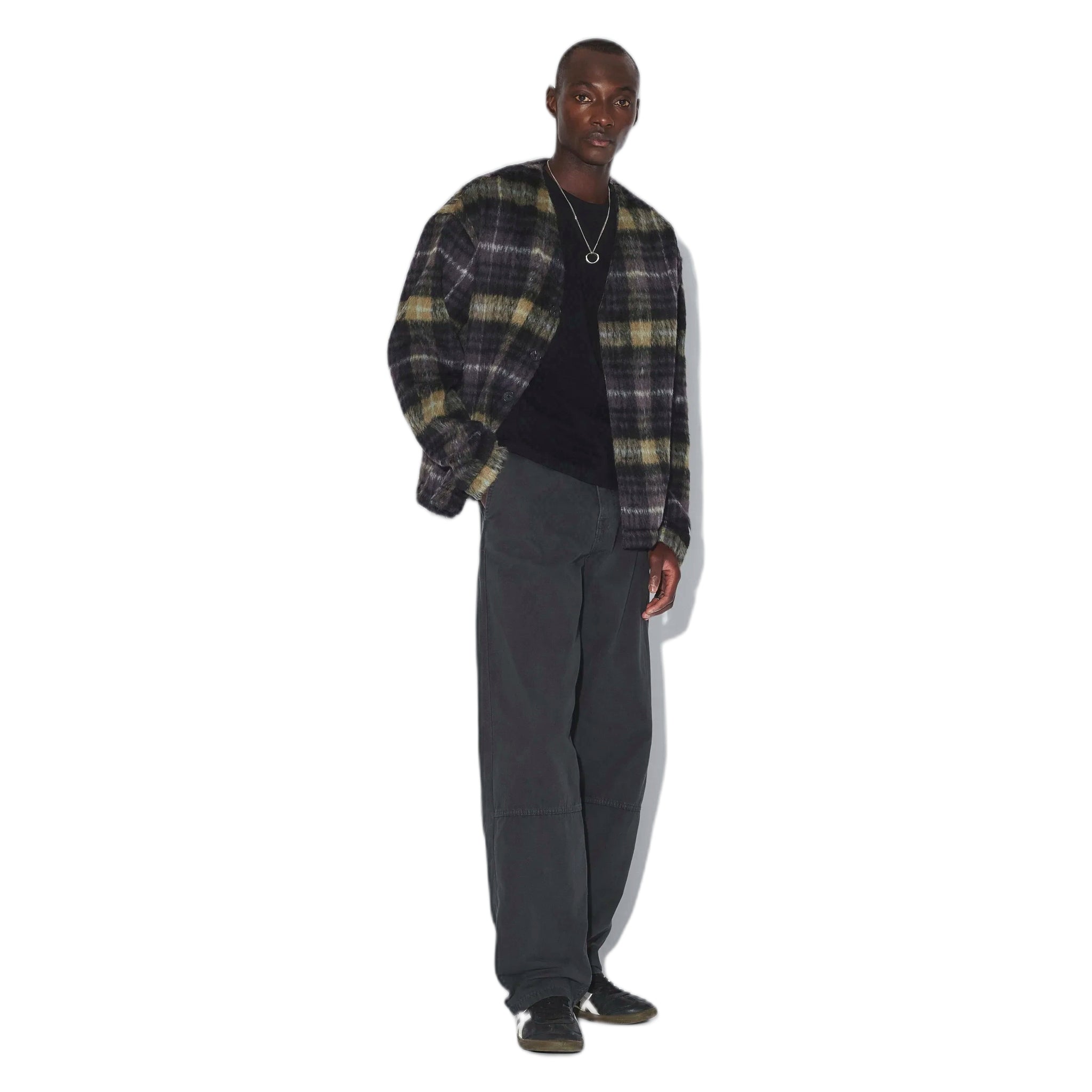 pantaloni dr denim roh pants - washed grey