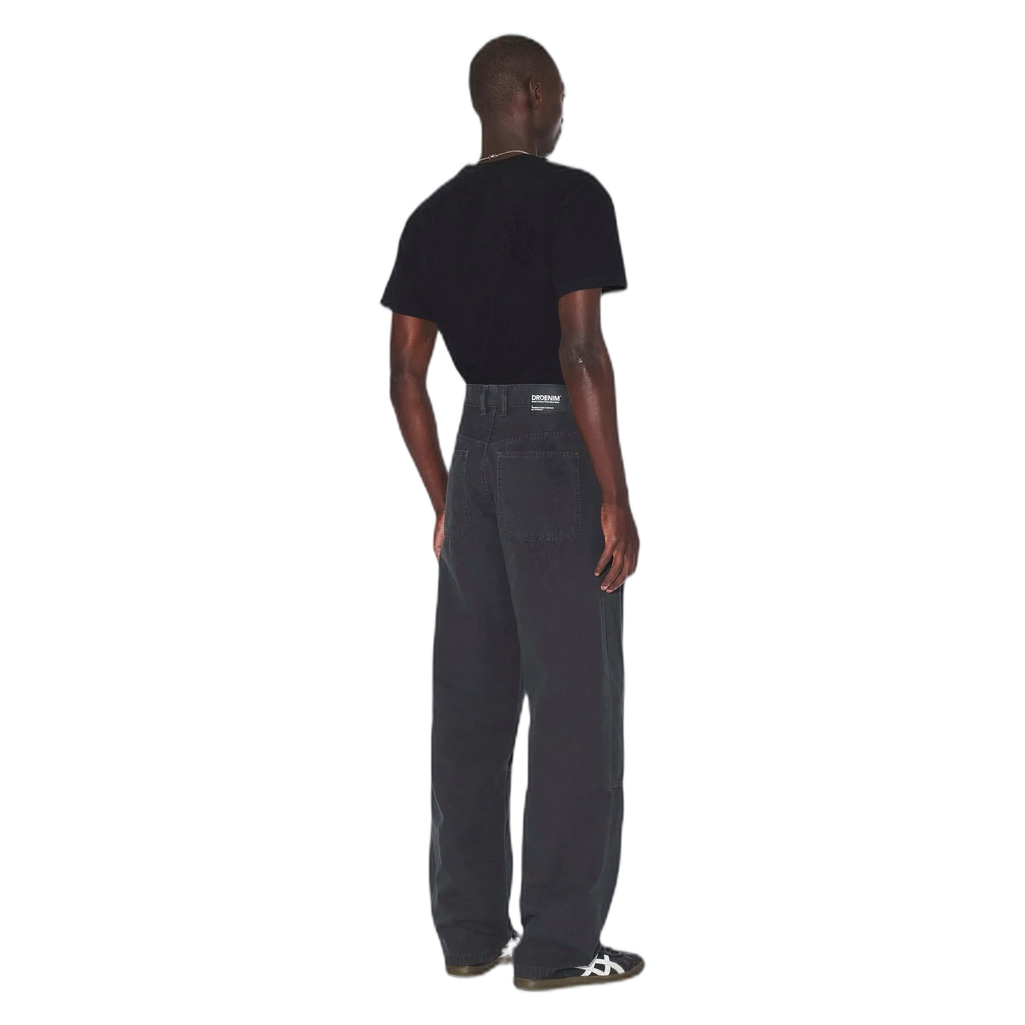pantaloni dr denim roh pants - washed grey