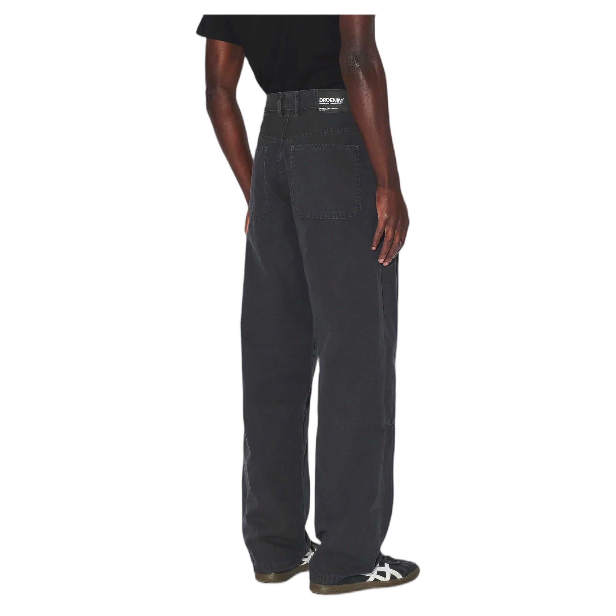 pantaloni dr denim roh pants - washed grey