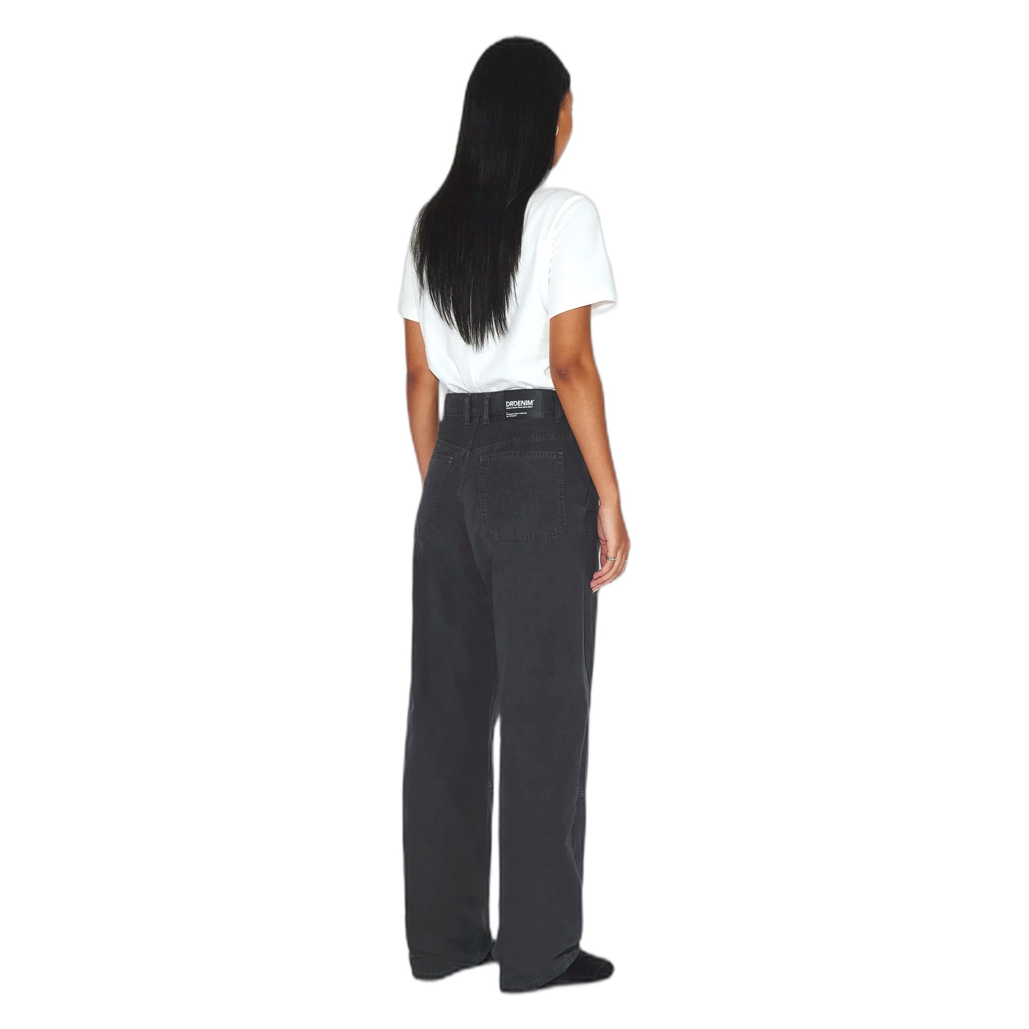 pantaloni dr denim roh pants - washed grey