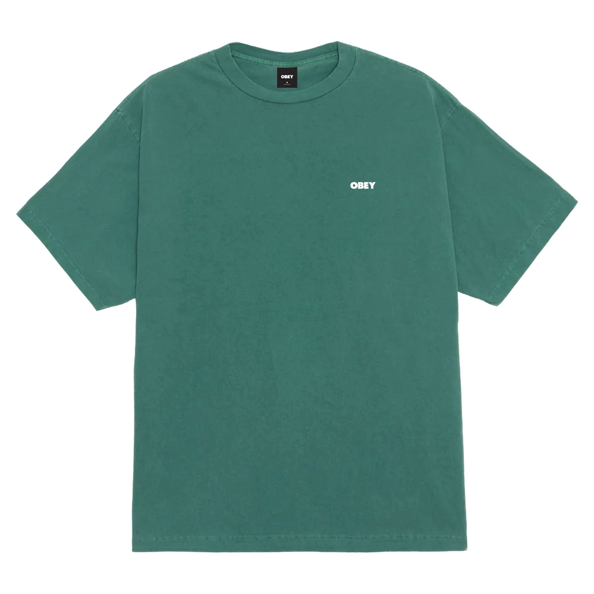 camiseta Obey bold icon face tee - pigmento sombra spruce