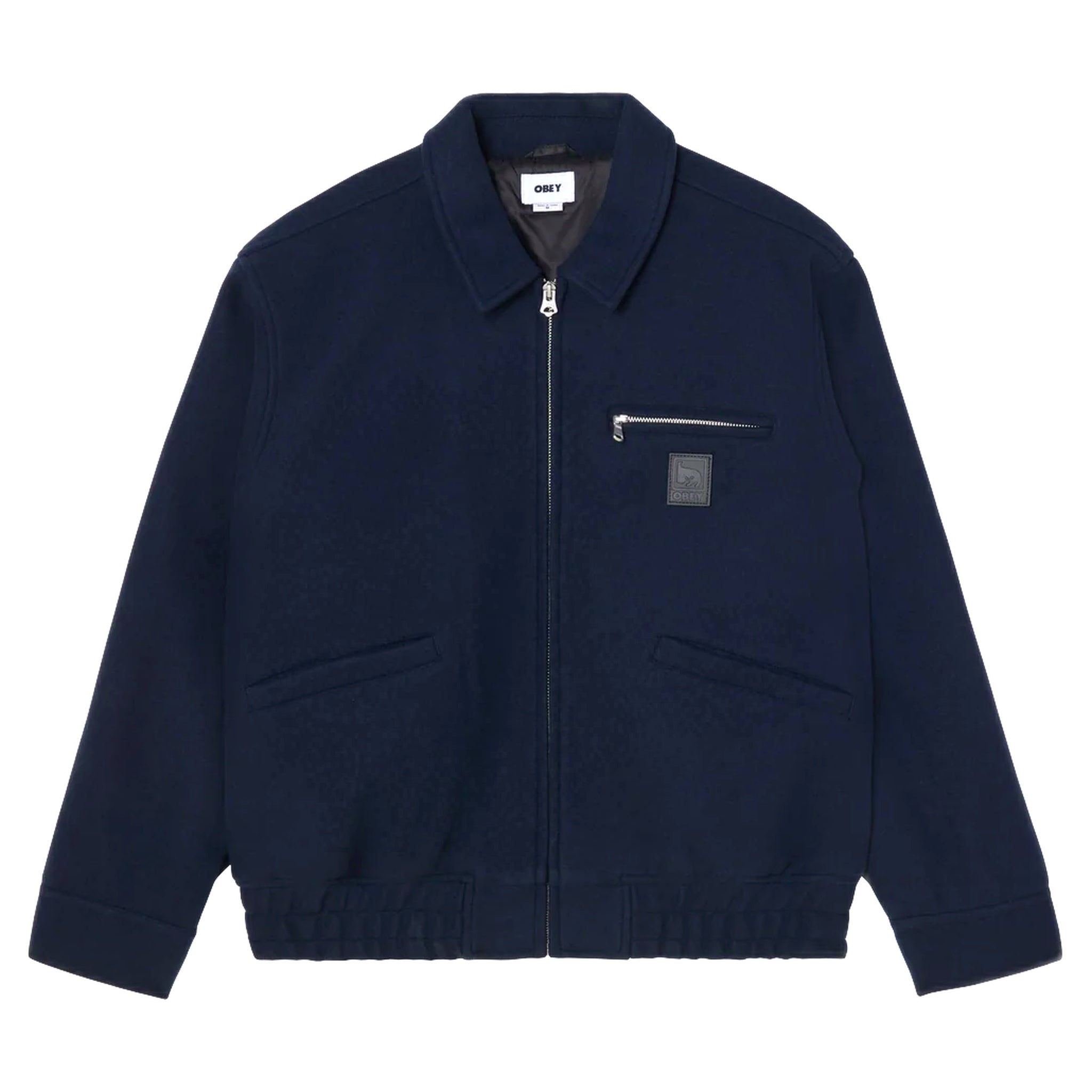 chaqueta Obey chaqueta blouson del libro mayor - marina oscura