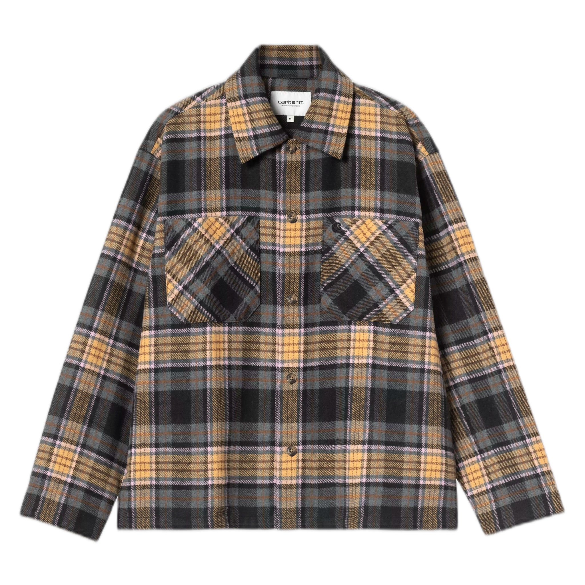 Shirt shirt Carhartt Wip l/s parson shirt - parson check / wip dusty h brown