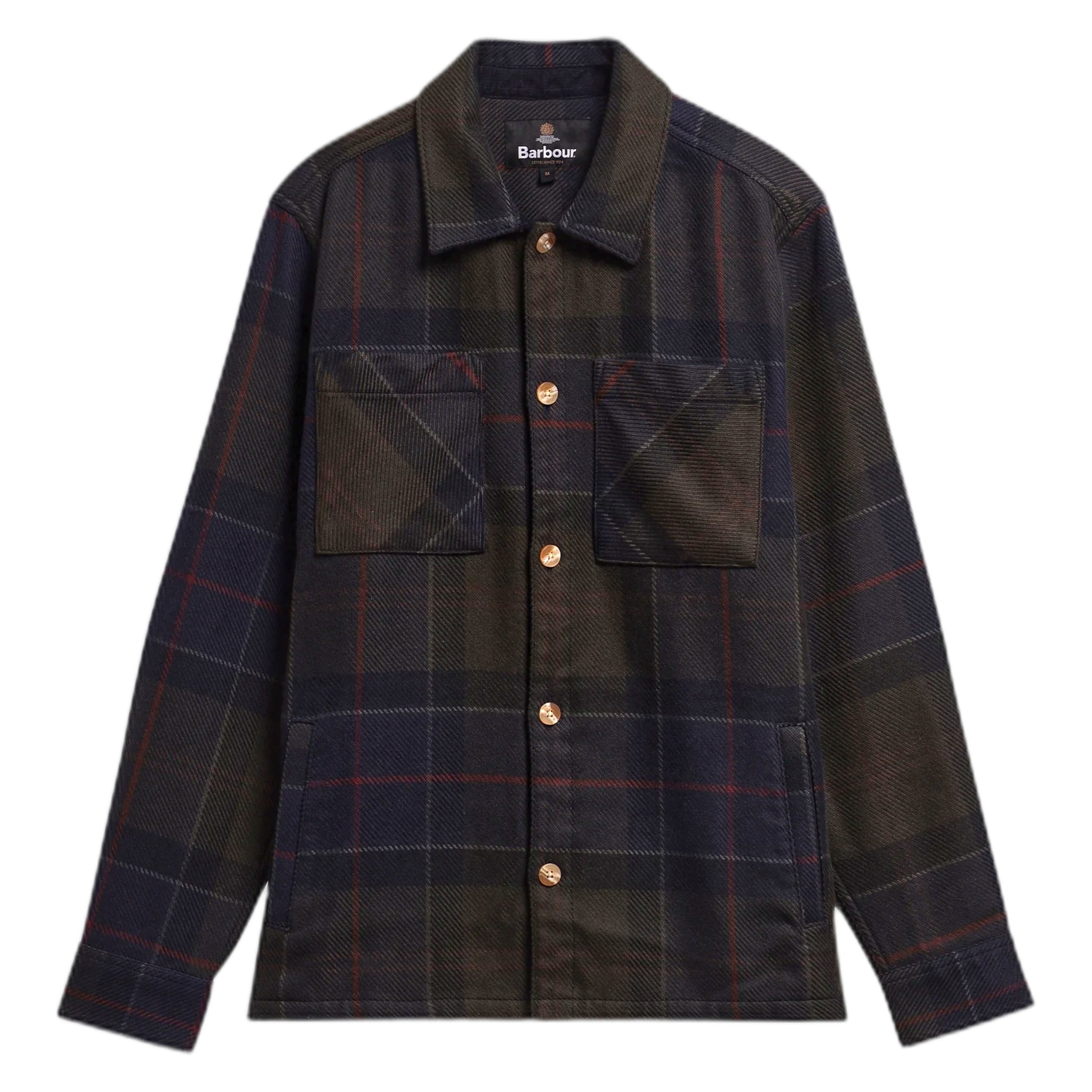 Shirt Hemd Barbour Überdimensionales Tartan Overshirt - Schattenklassiker tartan
