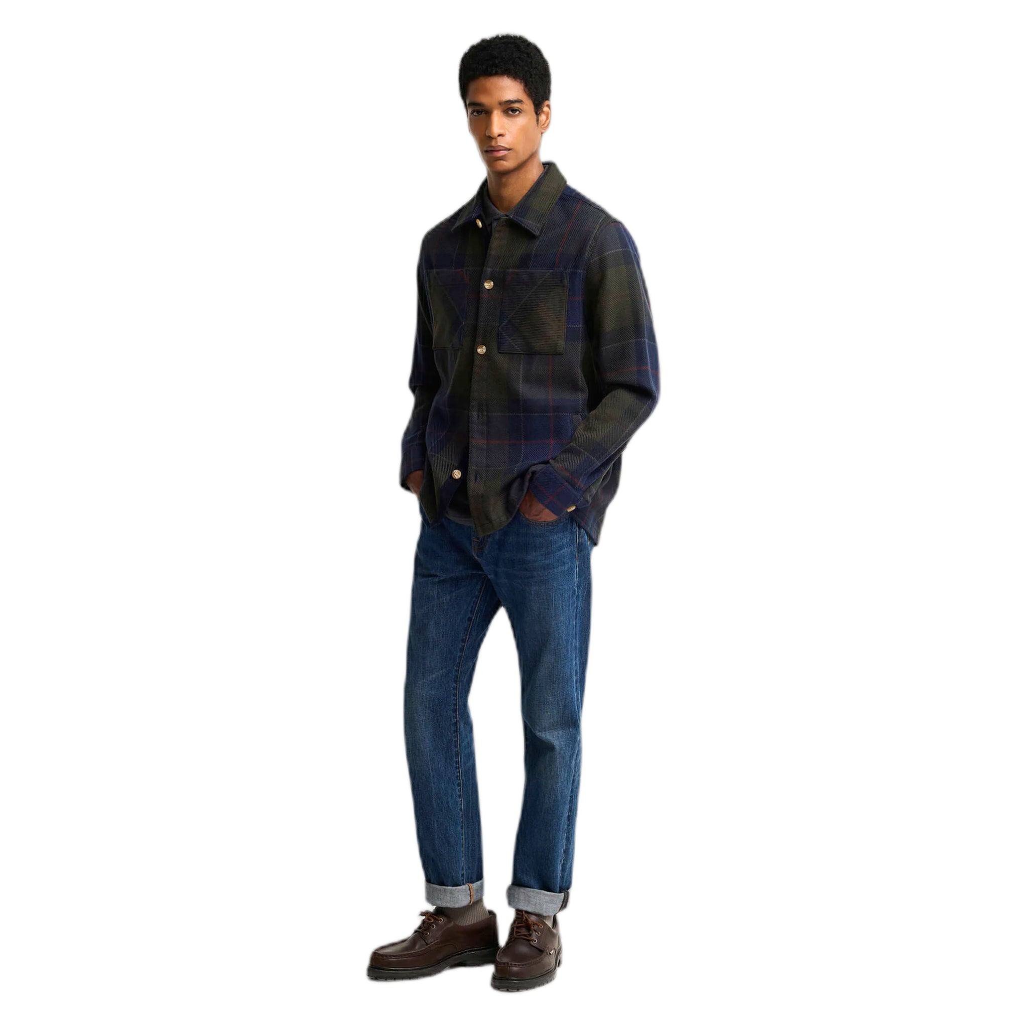 Shirt Hemd Barbour Überdimensionales Tartan Overshirt - Schattenklassiker tartan